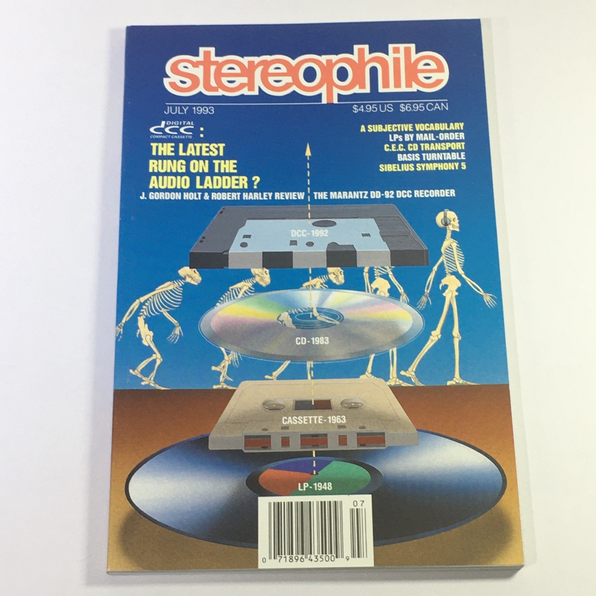 Stereophile Magazine July 1993 - J. Gordon Holt & Robert Harley Audio Review