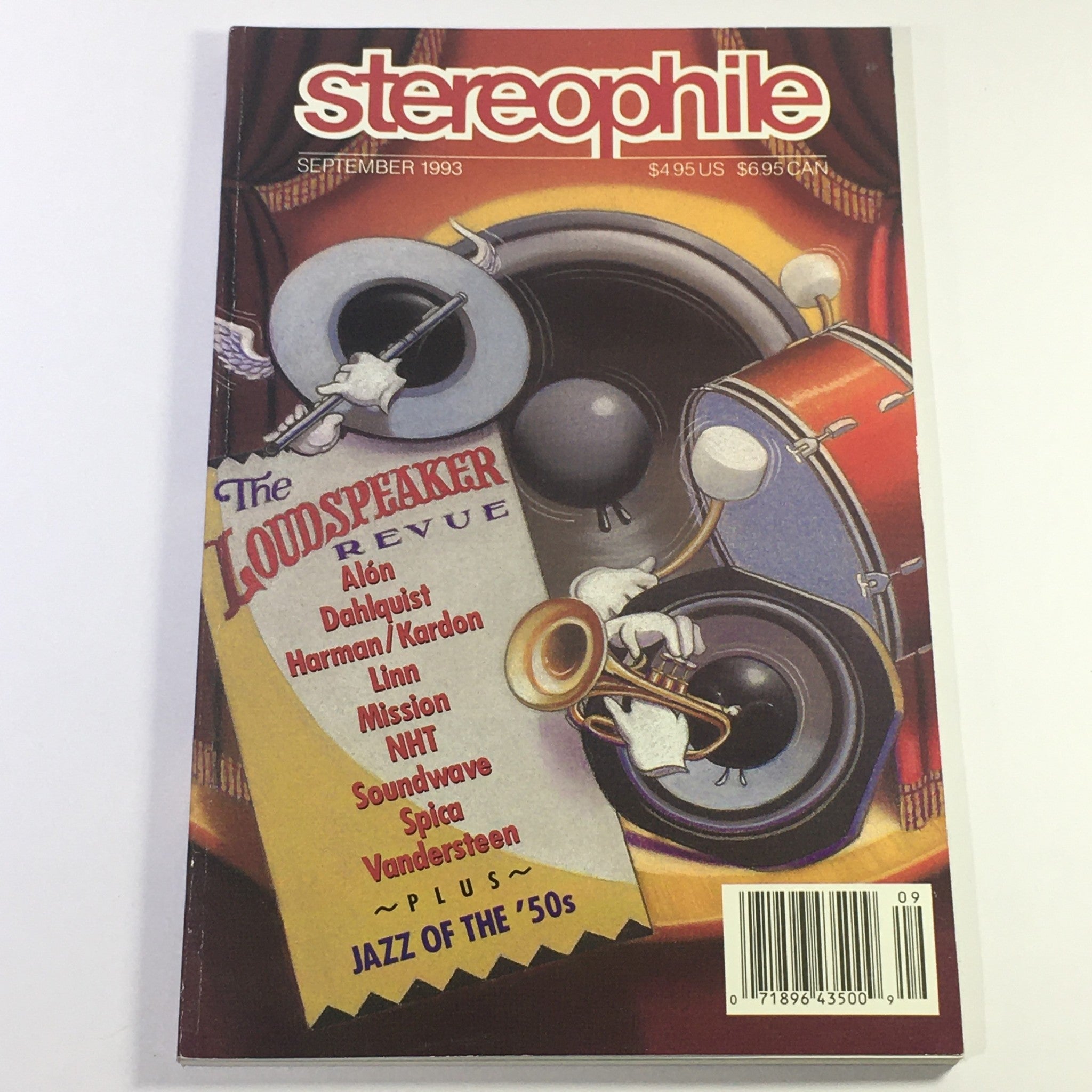 Stereophile Magazine September 1993 - Alon, Dahlquist, Harman/Kardon Loudspeaker