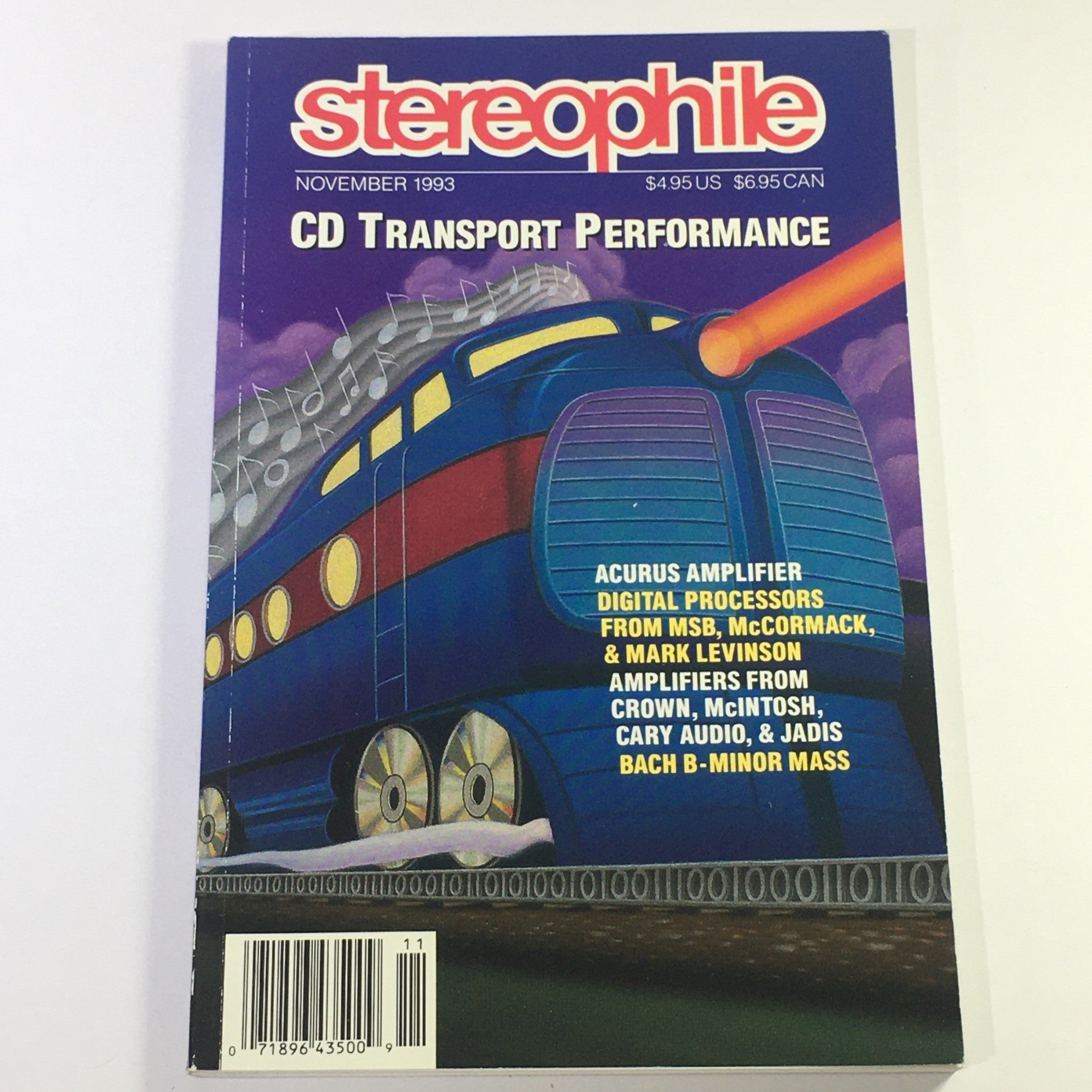 Stereophile Magazine November 1993 - Acurus AMP / McCormack Digital Processors