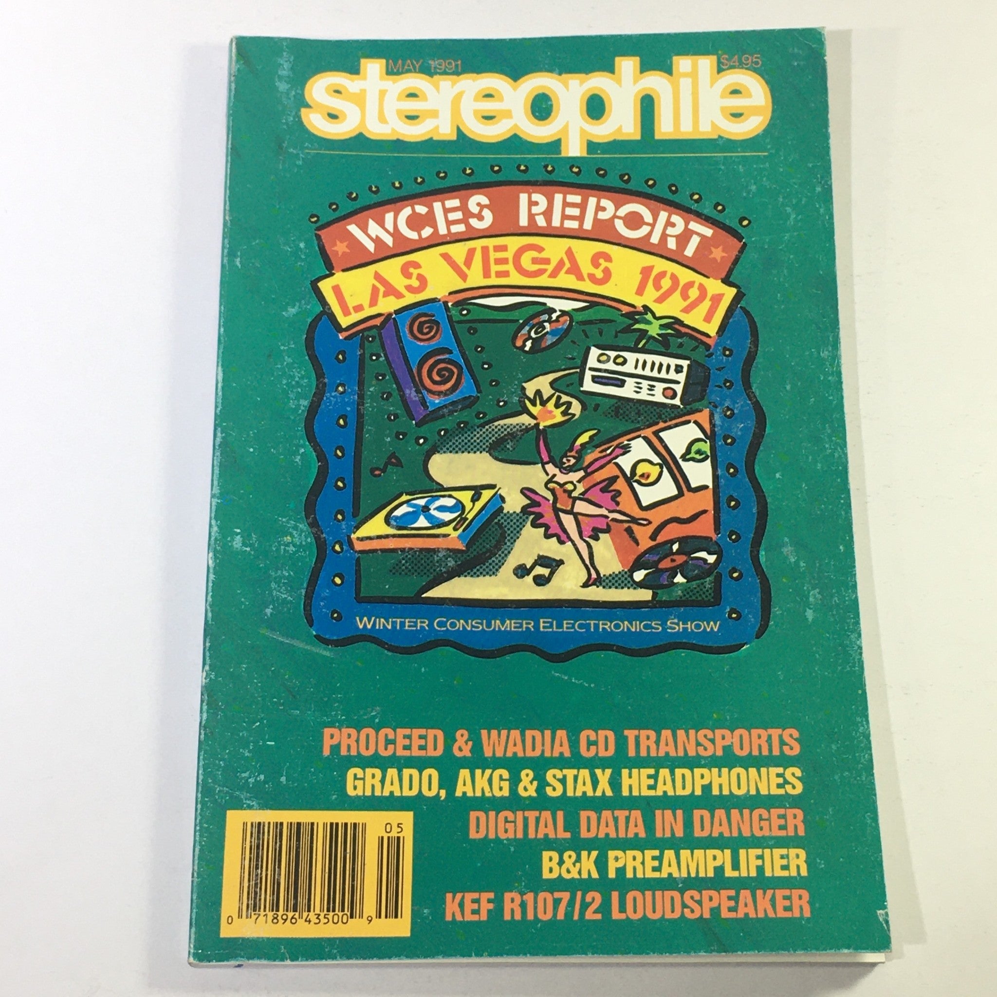 Stereophile Magazine May 1991 - Proceed & Wadia CD Transports / B&K Pre-AMP