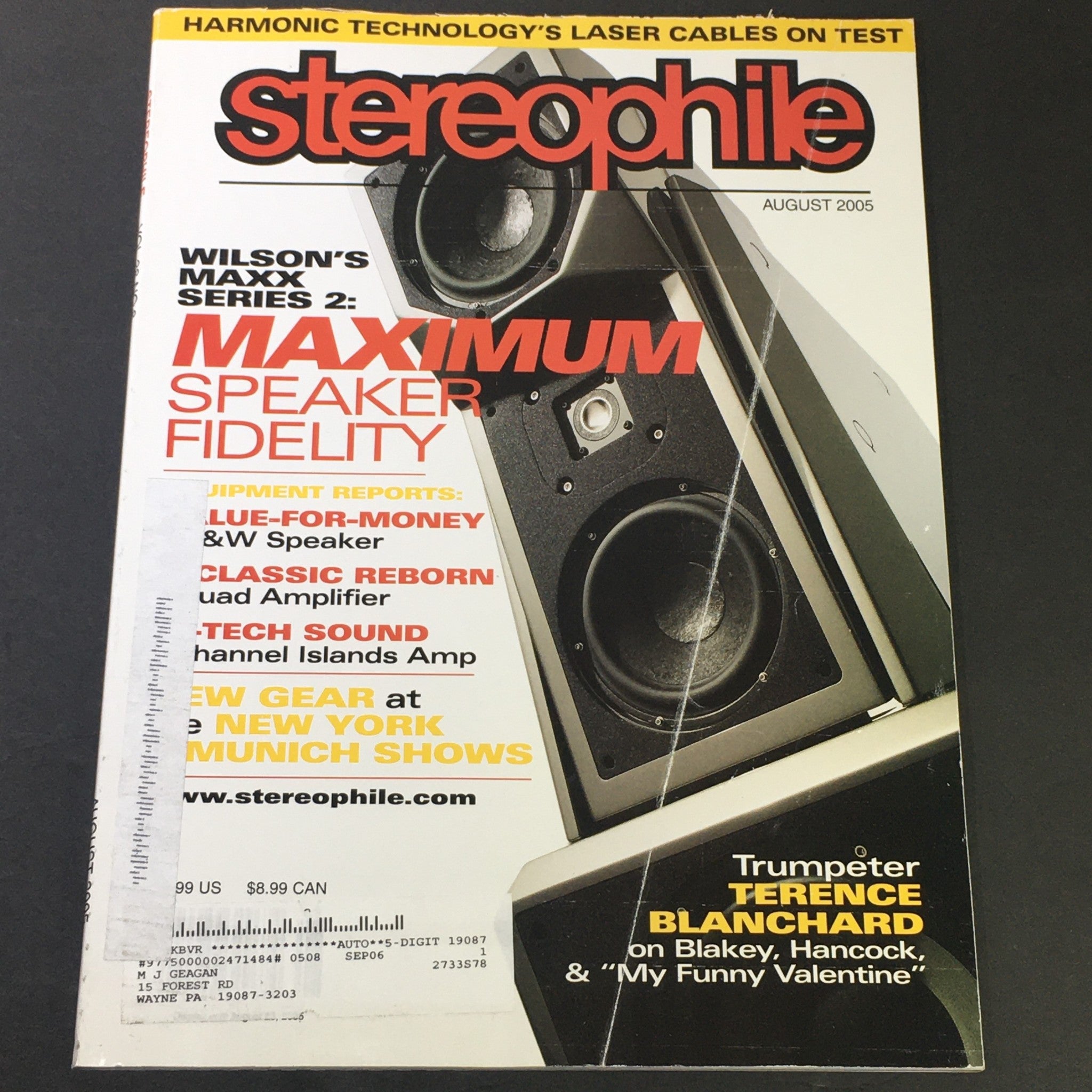 Stereophile Magazine August 2005 - Wilson Maxx Series 2 Maximum Speaker Fidelity