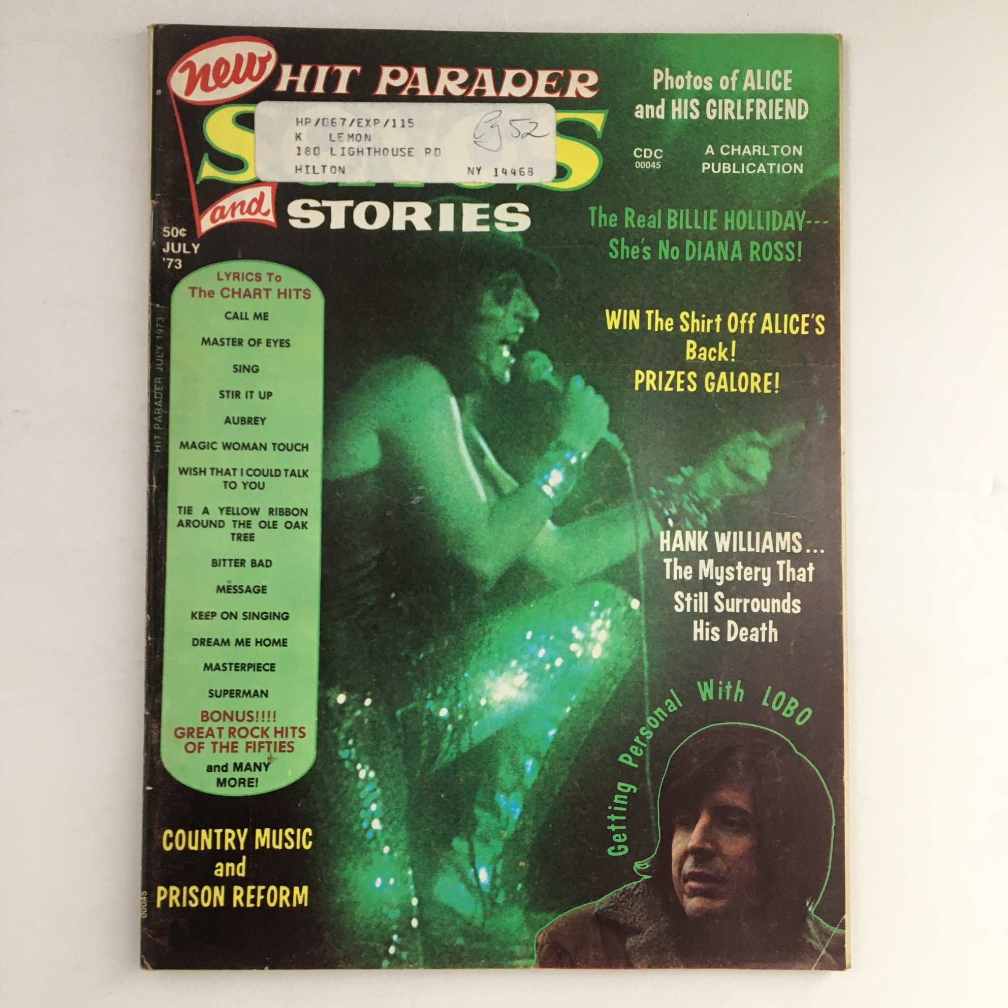 Hit Parader Songs & Stories July 1973 Fifth Dimension, Jim Dawson & Tony Orlando