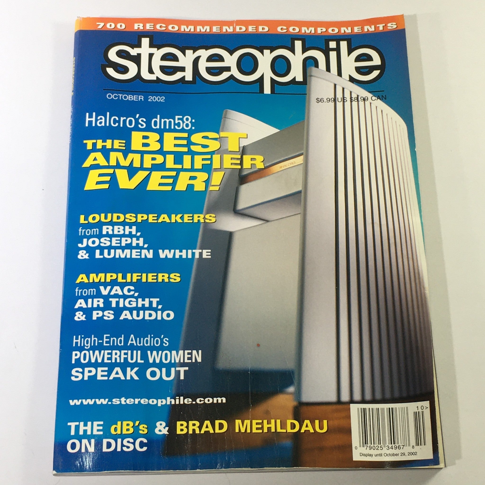 Stereophile Magazine October 2002 - RBH, Joseph & Lumen White Loudspeakers