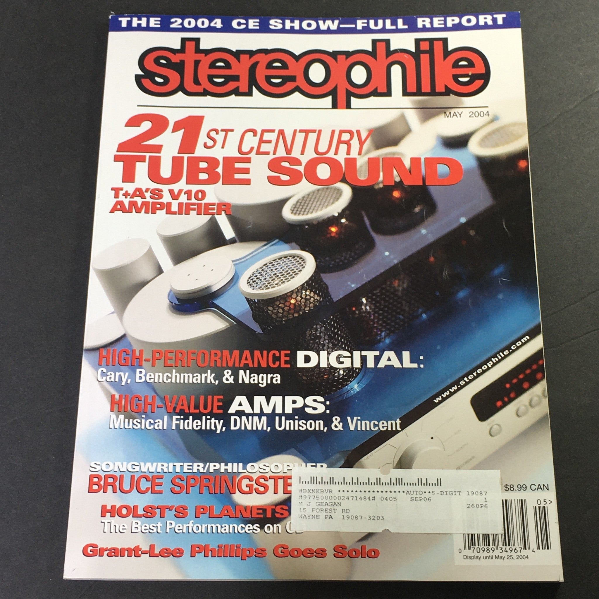 Stereophile Magazine May 2004 - Cary, Benchmark & Nagra Digital Digital AMPS