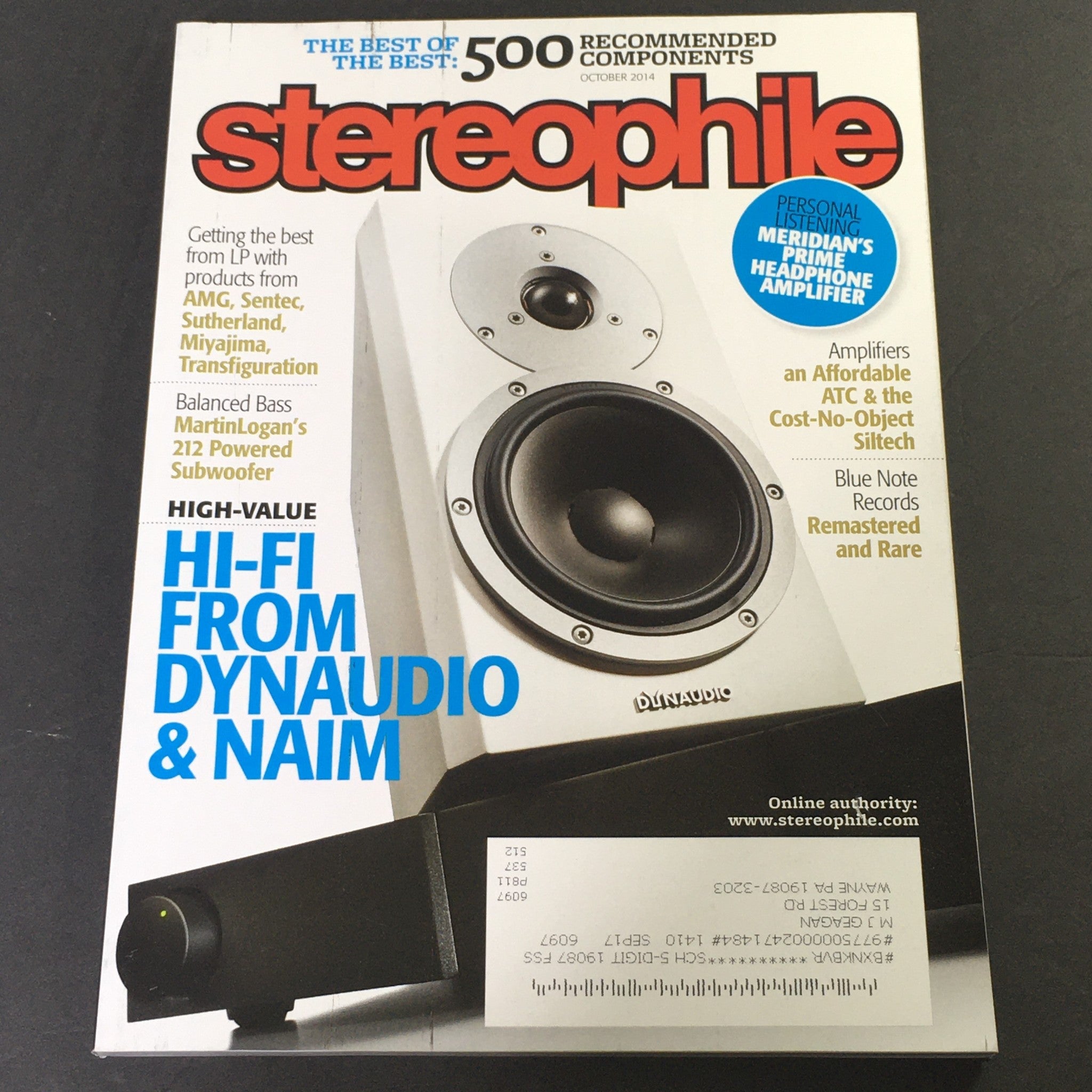 Stereophile Magazine October 2014 - MartinLogan's 212 Power Subwoofer Bass