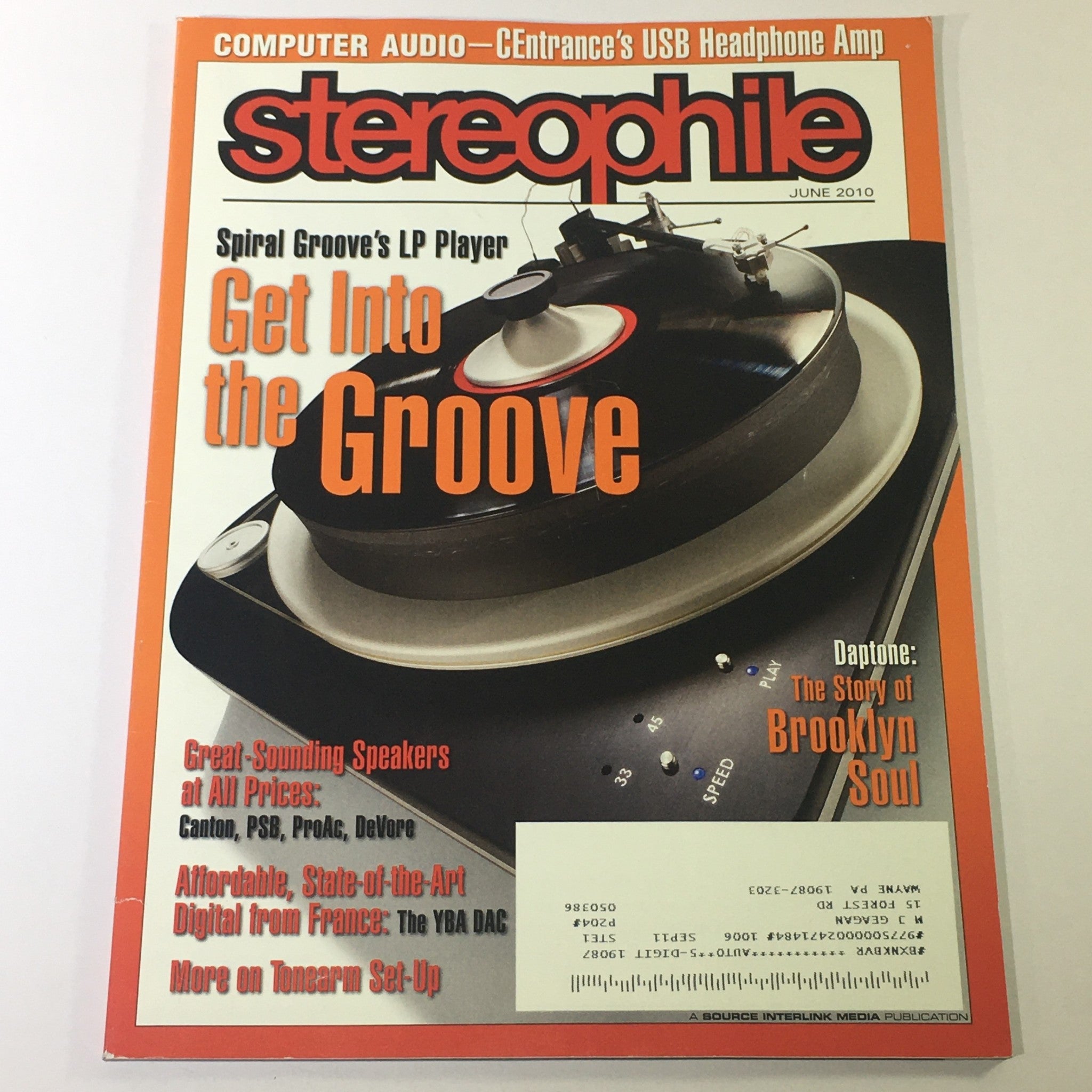 Stereophile Magazine June 2010 - Canton / PSB / ProAC / DeVore Great Speakers