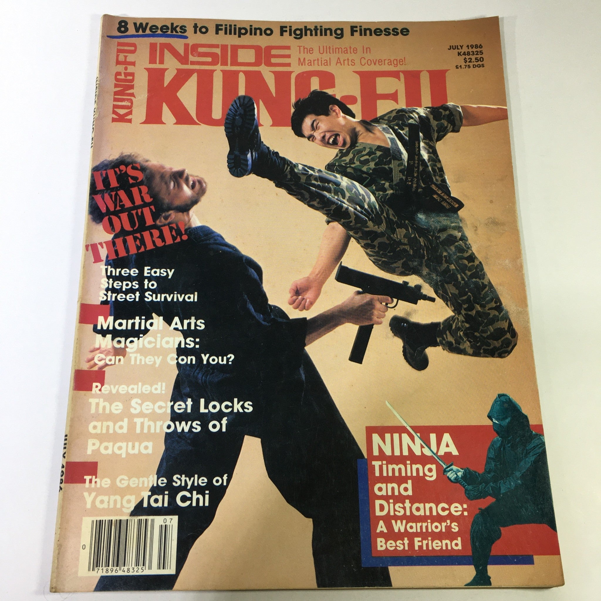 VTG Inside Kung Fu Magazine July 1986 - The Gentle Style of Yang Tai Chi