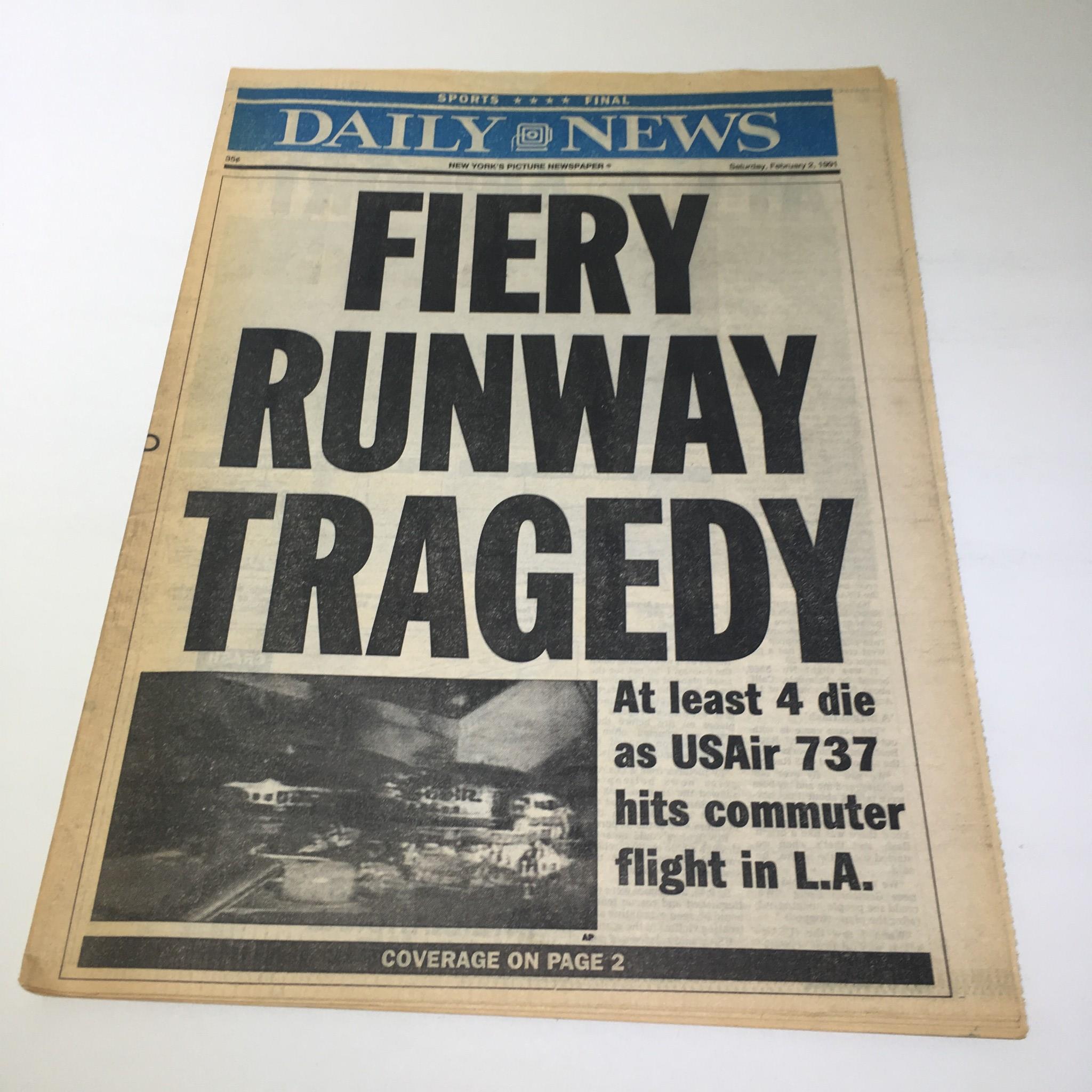 NY Daily News:Feb 02 1991, Fiery Runaway Tragedy