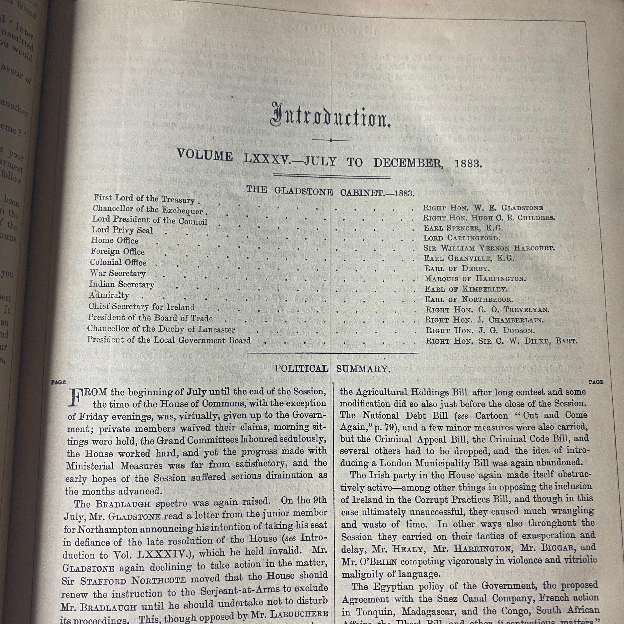 VTG 1883 - 1885 Complete January - December Bound Punch Magazine Volumes 85 - 88