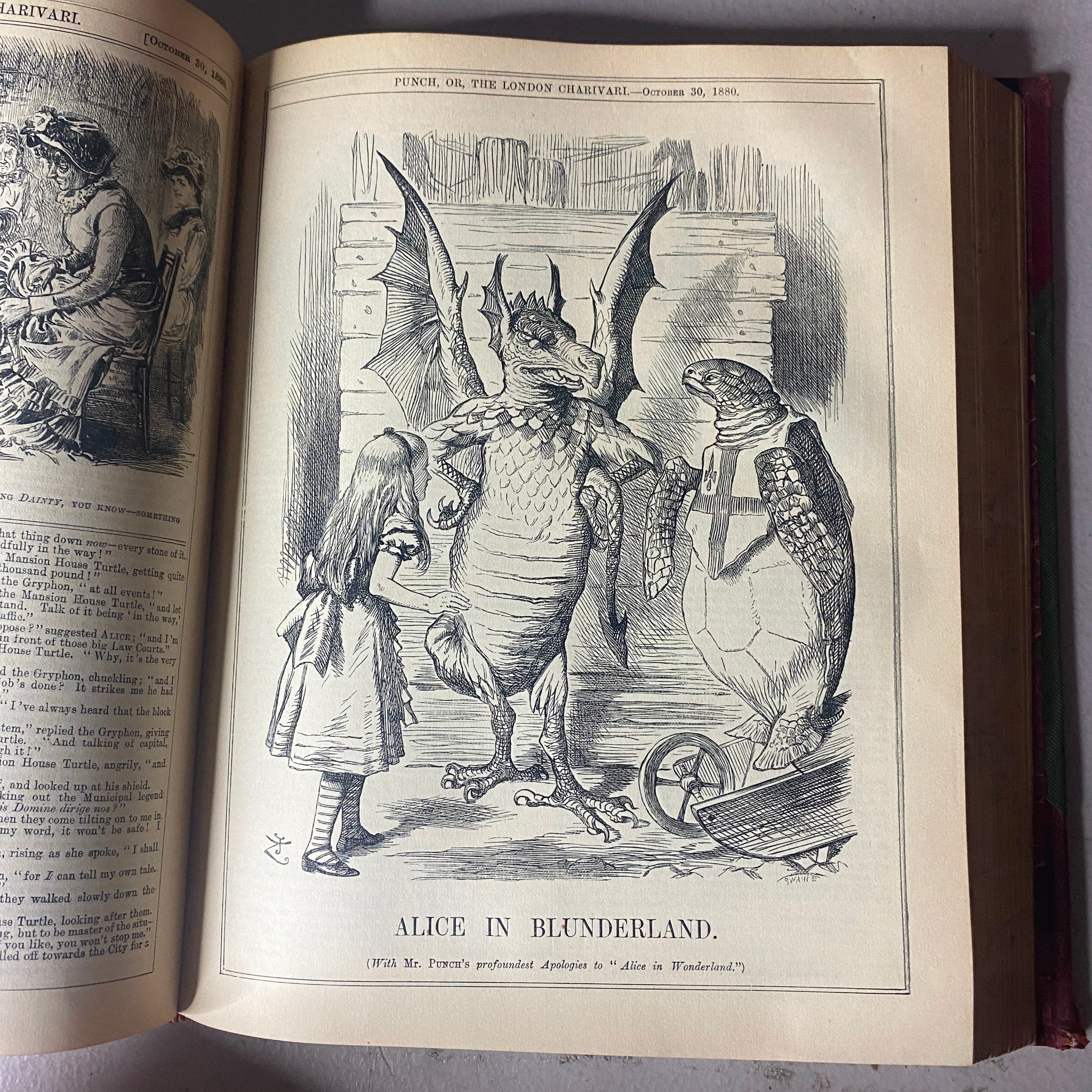 VTG 1879 - 1881 Complete January - December Bound Punch Magazine Volumes 77 - 80