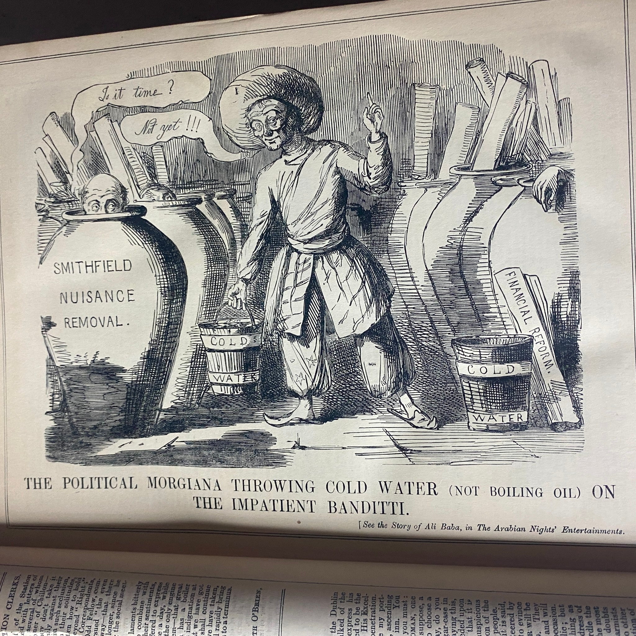 VTG 1849 - 1851 Complete January - December Bound Punch Magazine Volumes 17 - 20