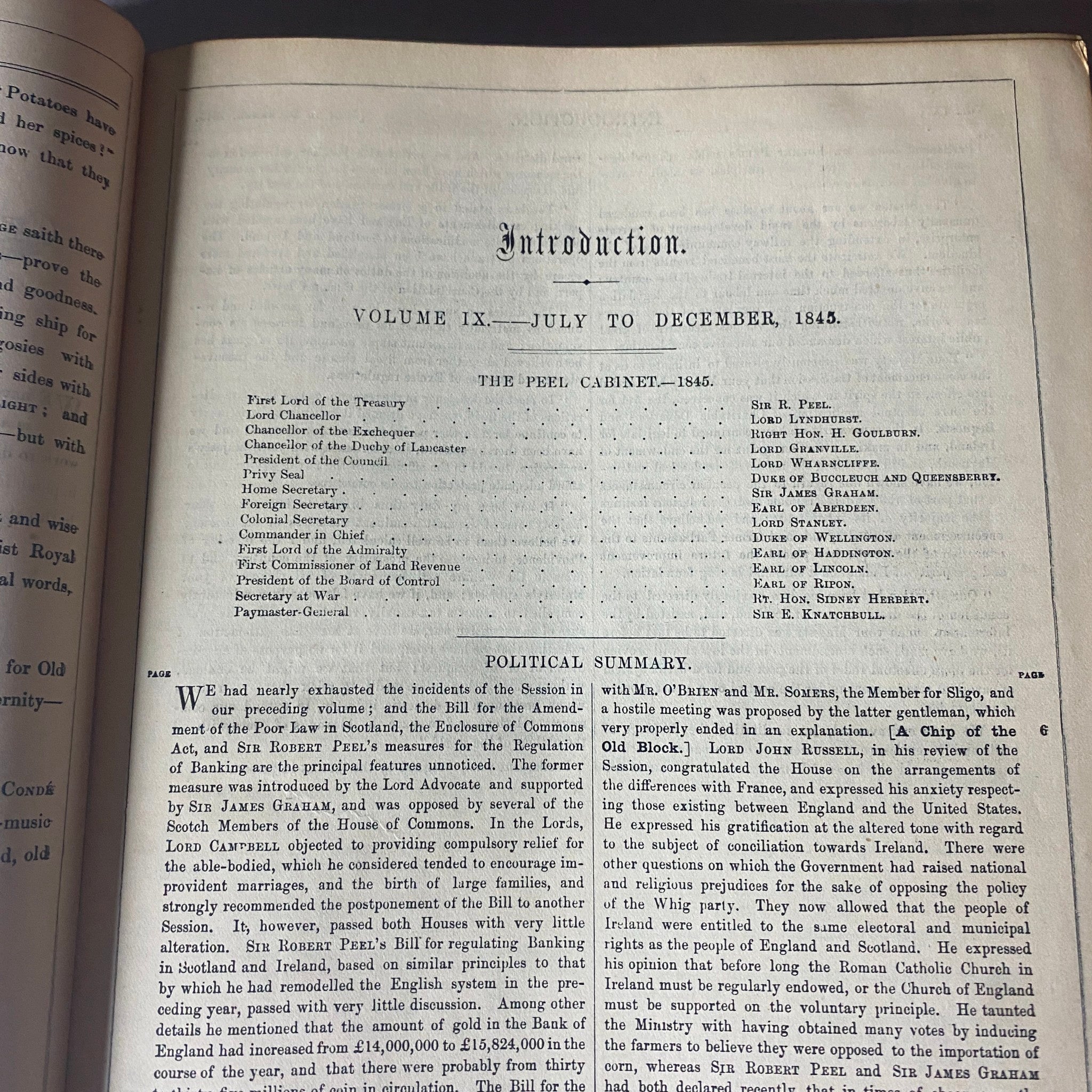 VTG 1845 - 1847 Complete January - December Bound Punch Magazine Volumes 9 - 12