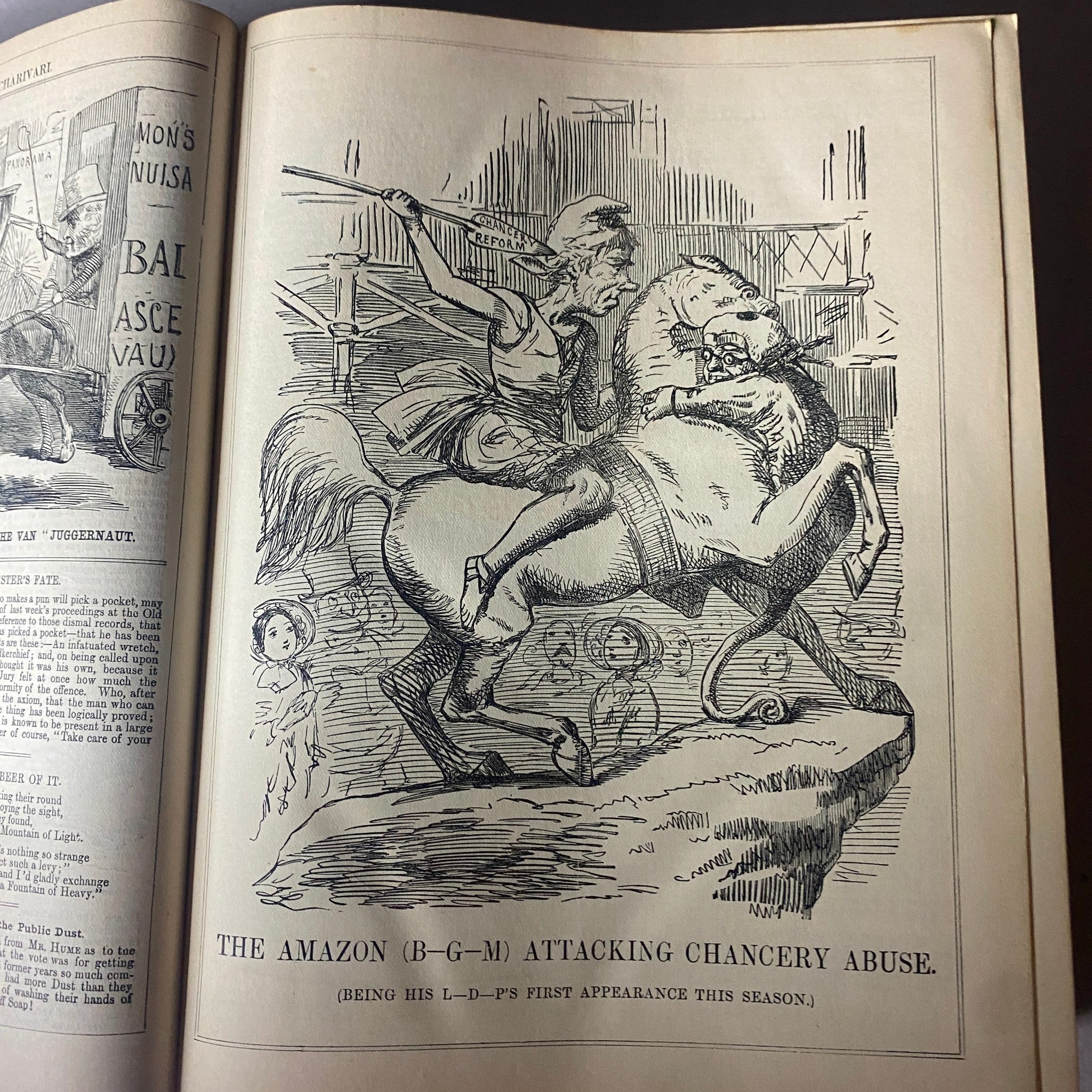 VTG 1851 - 1853 Complete January - December Bound Punch Magazine Volumes 21 - 24