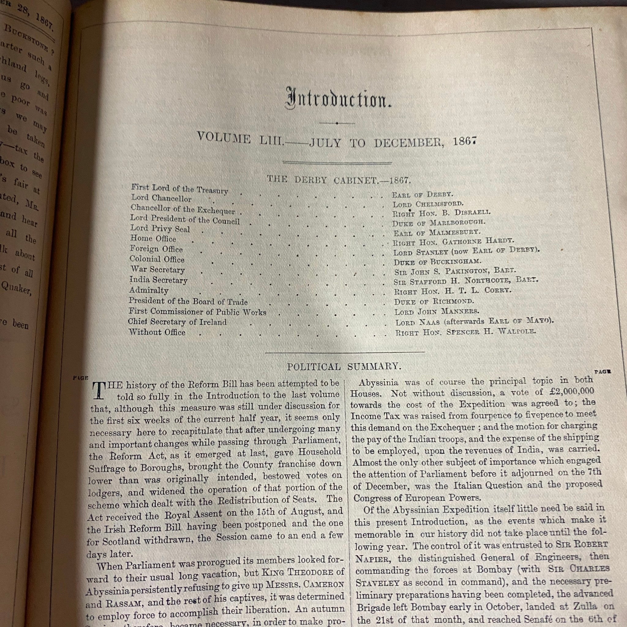 VTG 1867 - 1869 Complete January - December Bound Punch Magazine Volumes 53 - 56