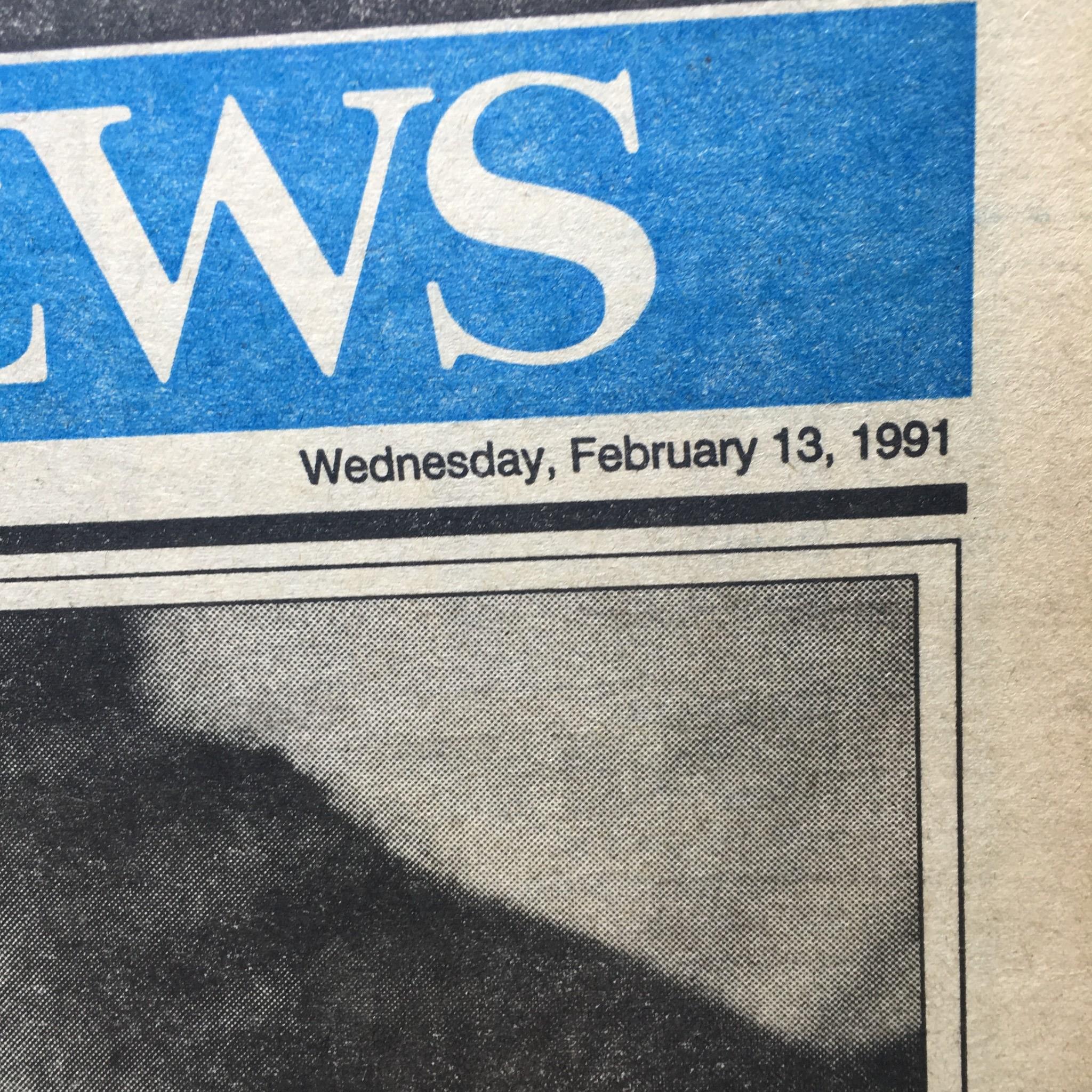 New York Daily News:Feb 13 1991, Single Mom's call to duty upsets family