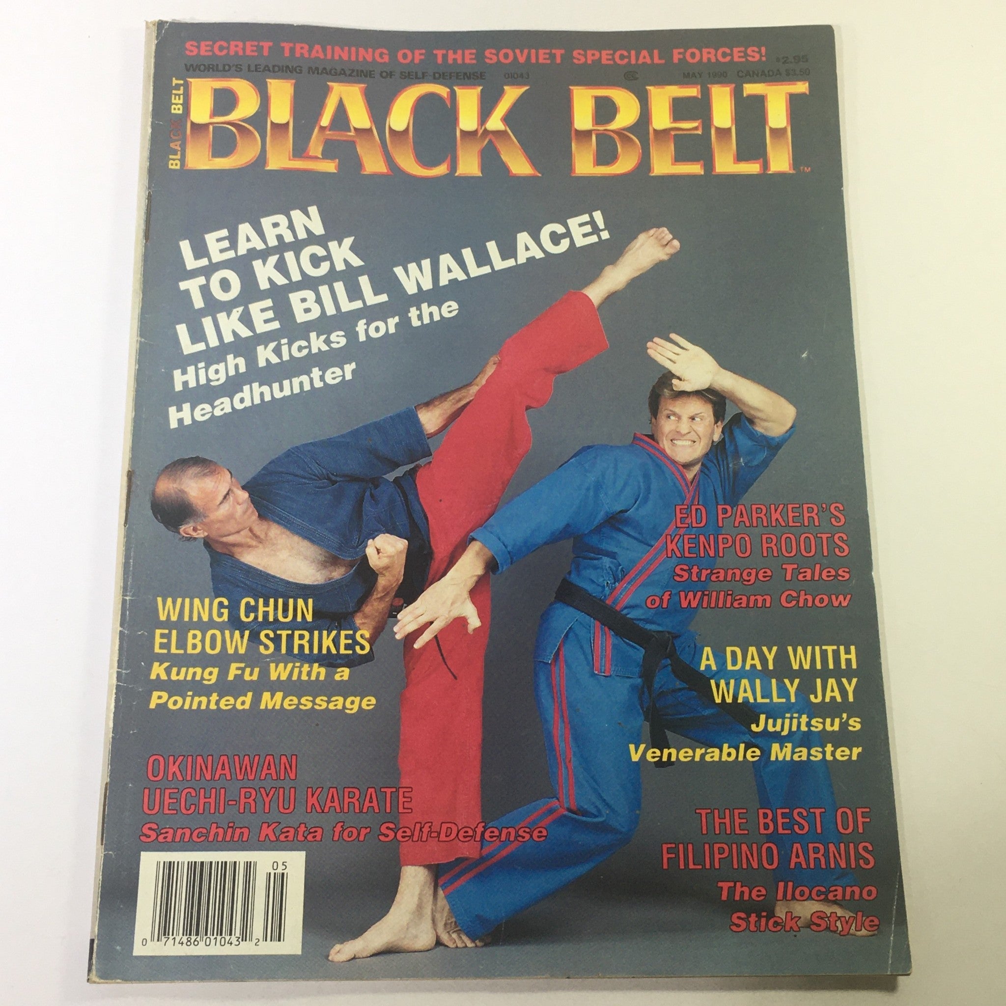 Black Belt Magazine May 1990 - Bill Wallace / Ed Parker / Tales of William Chow