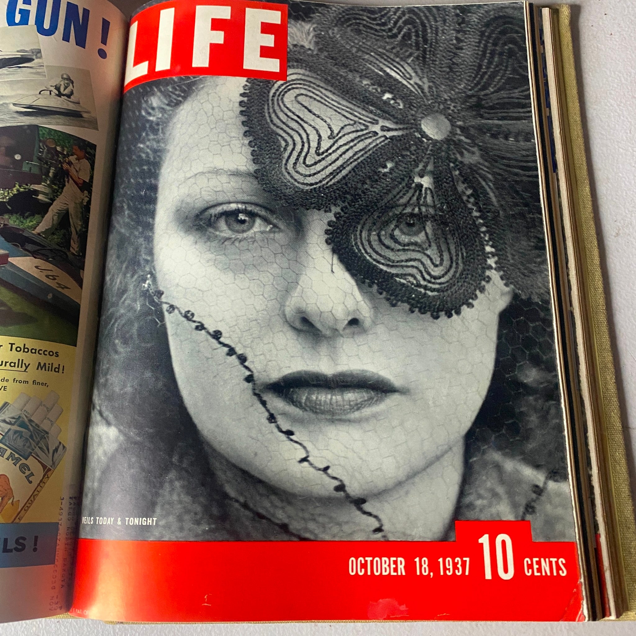 VTG 1937 Bound Life Magazine August 23 - October 25 Weekly Issue