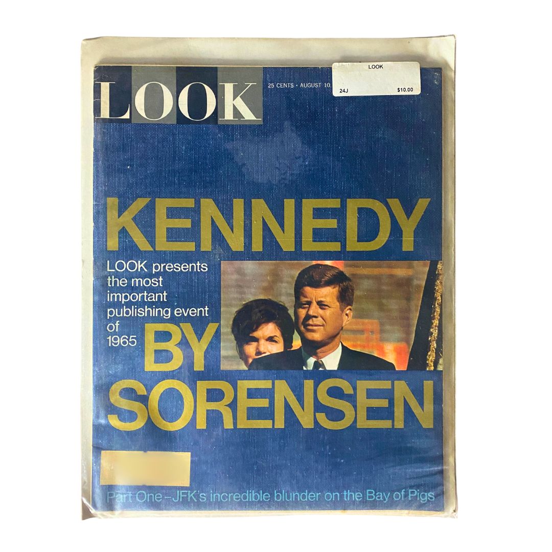 Lot of 5 VTG Look Magazine 1965 John F. Kennedy, Jackie Kennedy