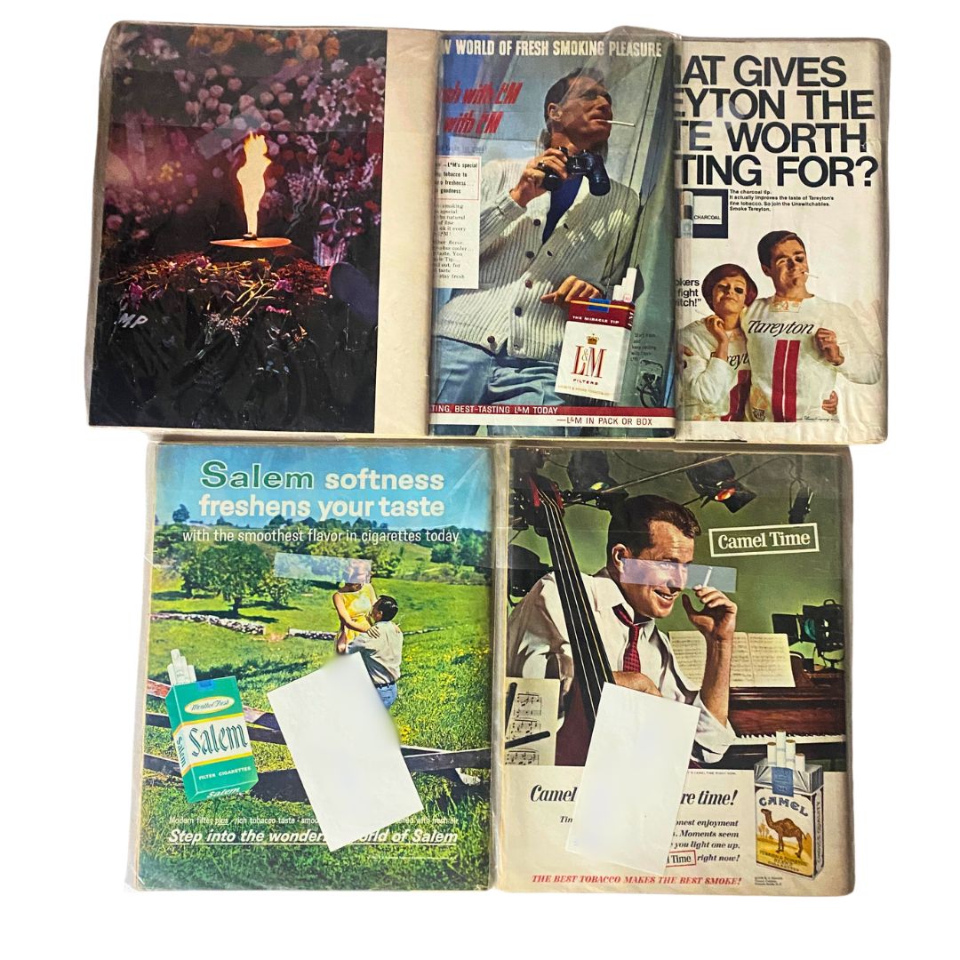 Lot of 5 VTG Look Magazine 1964 1967 Jacqueline Kennedy & The JFK Memorial Issue