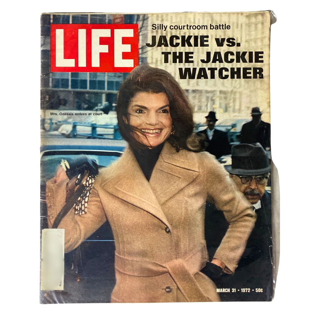 Lot of 5 VTG Life Magazine 1961 1963 1968 1972 Jacqueline Kennedy