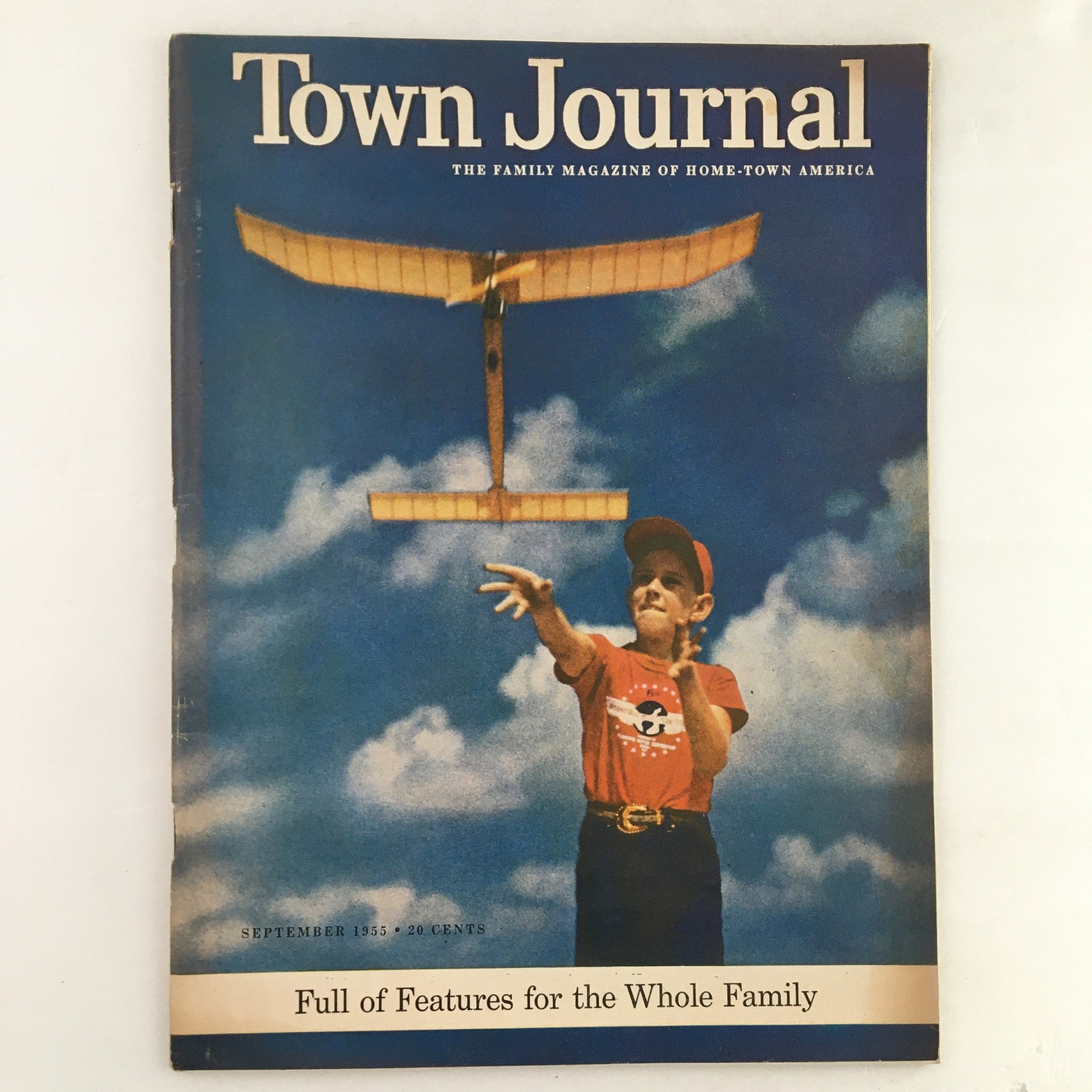 Town Journal Magazine September 1955 Full of Features for the Whole Family