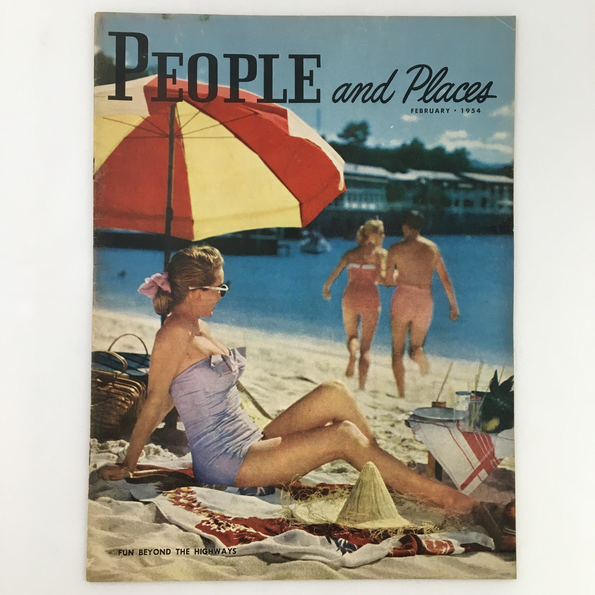 People and Places Magazine February 1954 Fun Beyond the Highways