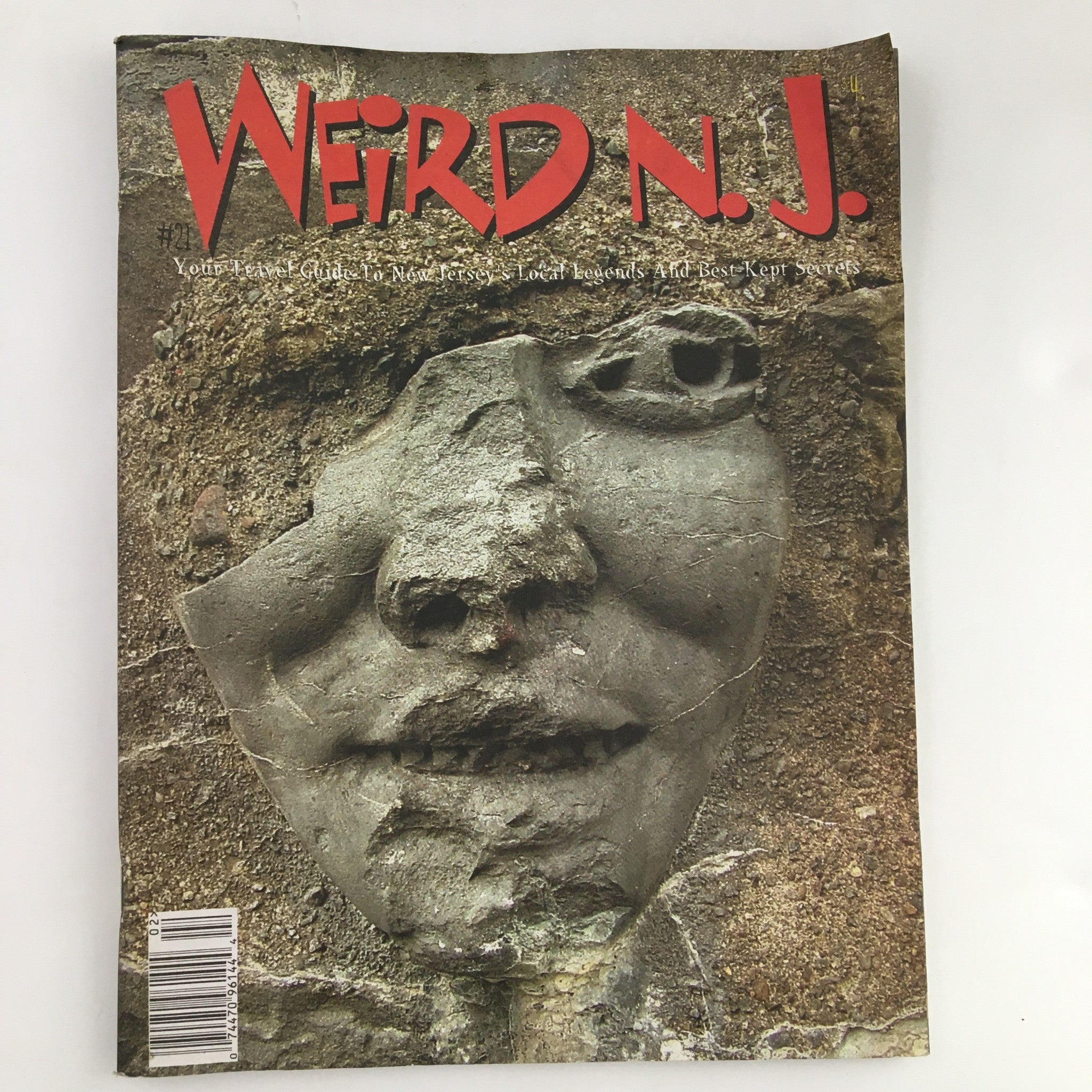 Weird N.J. Magazine 2003 #21 Travel Guide To N.J. Local Legends, No Label