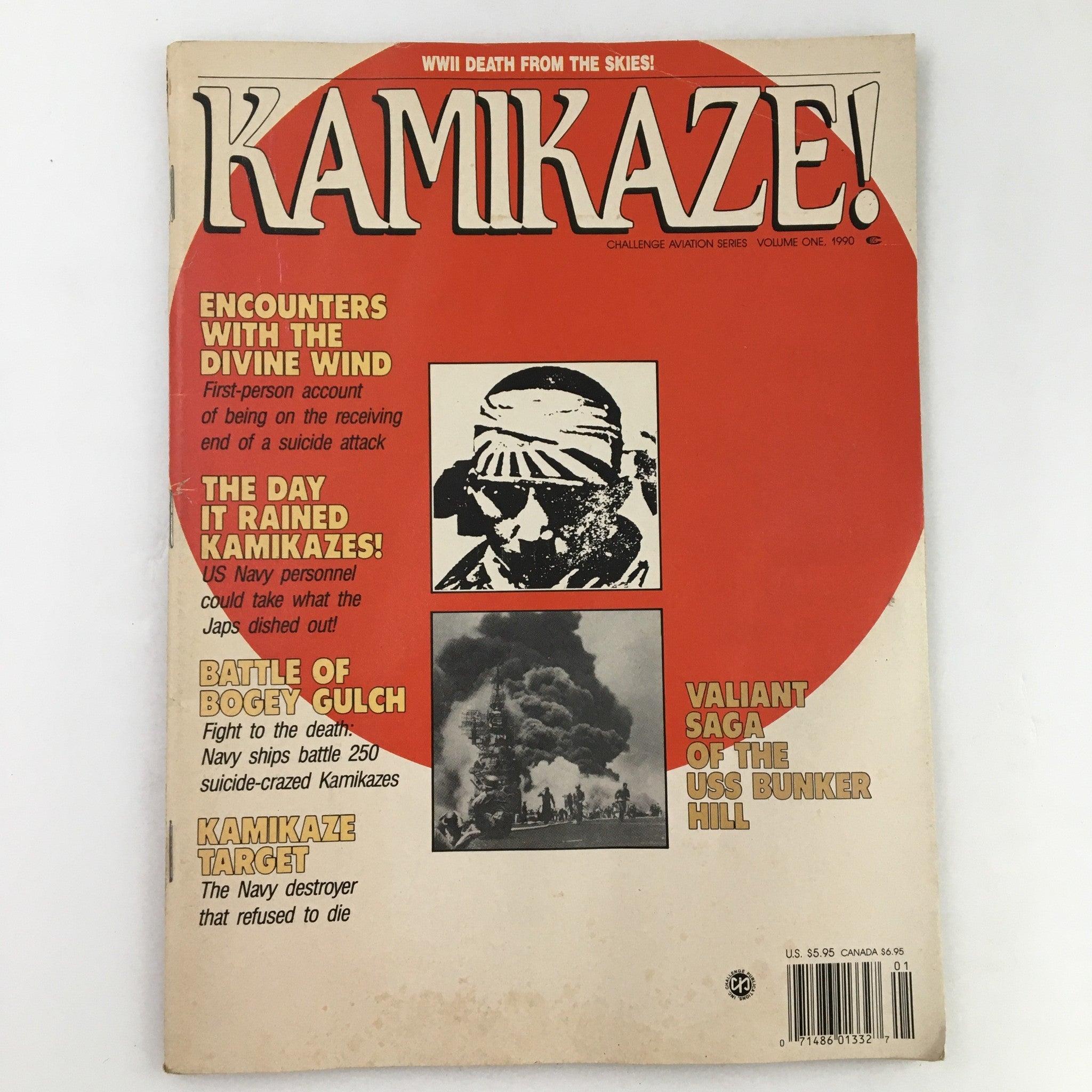 Challenge Aviation Series Vol 1 1990 WWII Death From Skies Kamikaze No Label