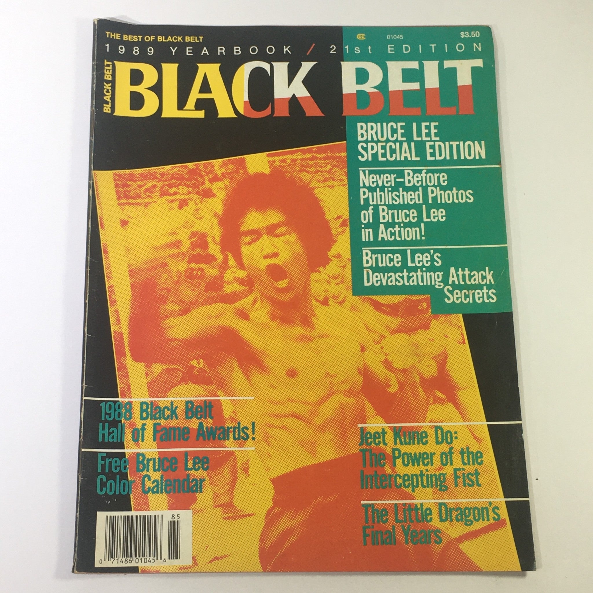 Black Belt Magazine 1989 Yearbook 21st Edition - Bruce Lee Unpublished Photos