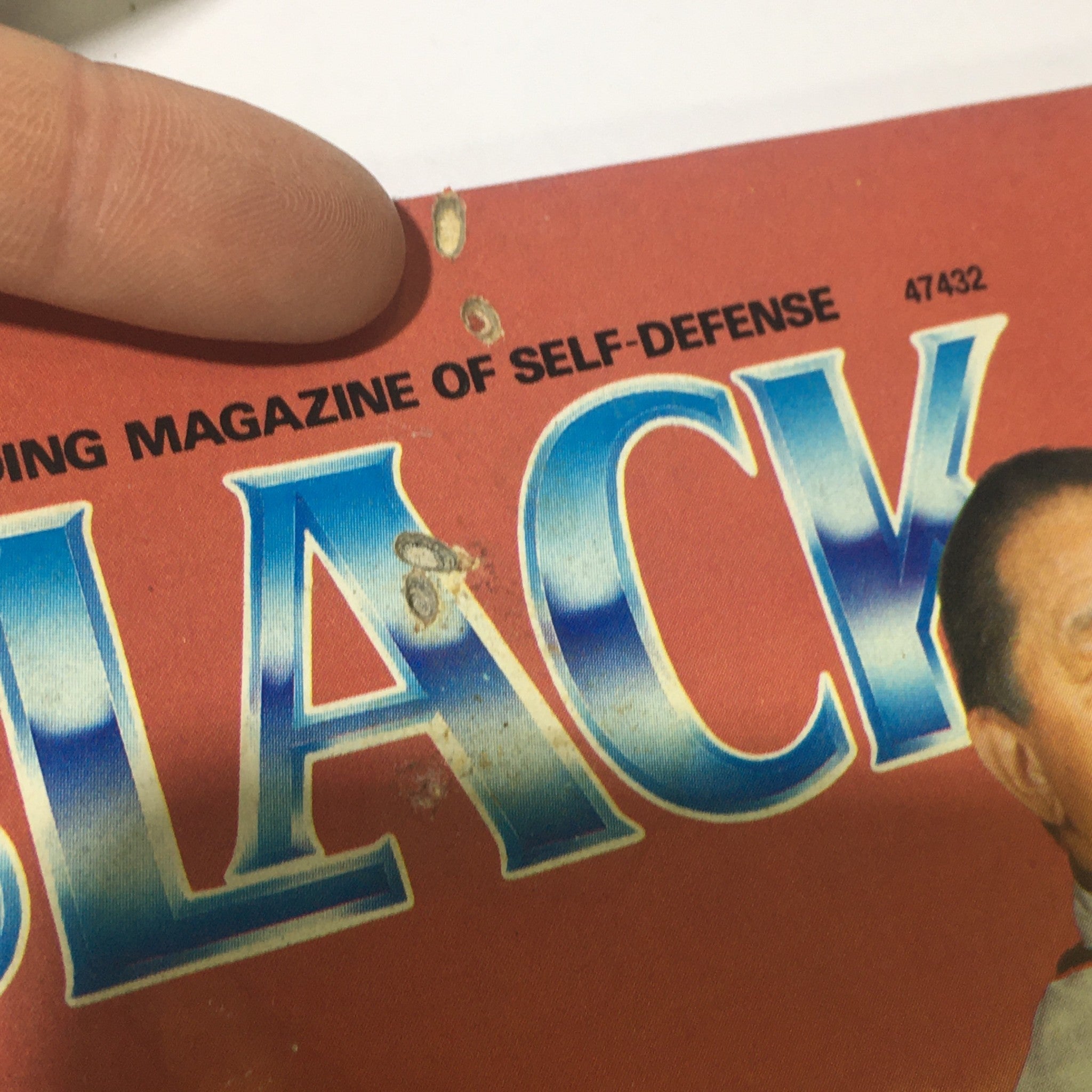 VTG Black Belt Magazine May 1988 - Dan Lee on Bruce Lee / Wing Chun Kicks