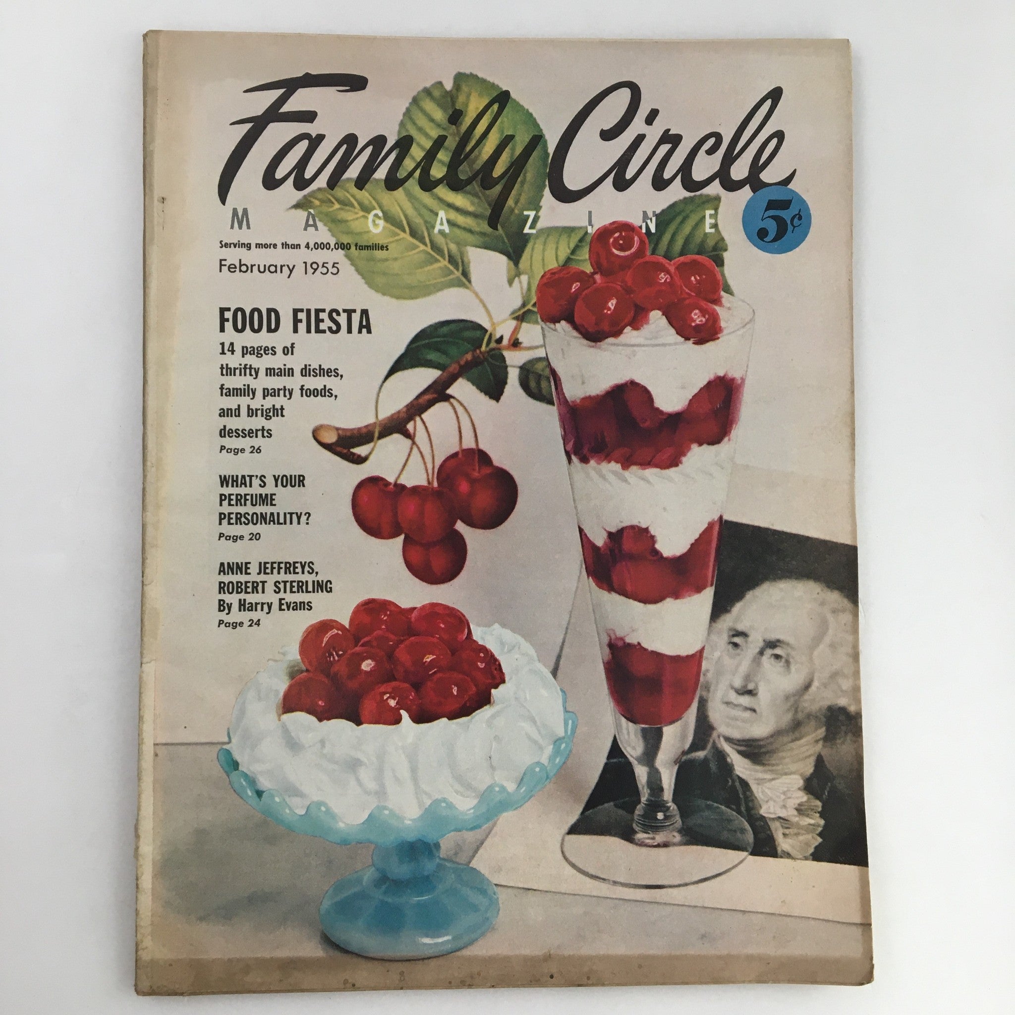 Family Circle Magazine February 1955 Anne Jeffrey's Robert Sterling No Label