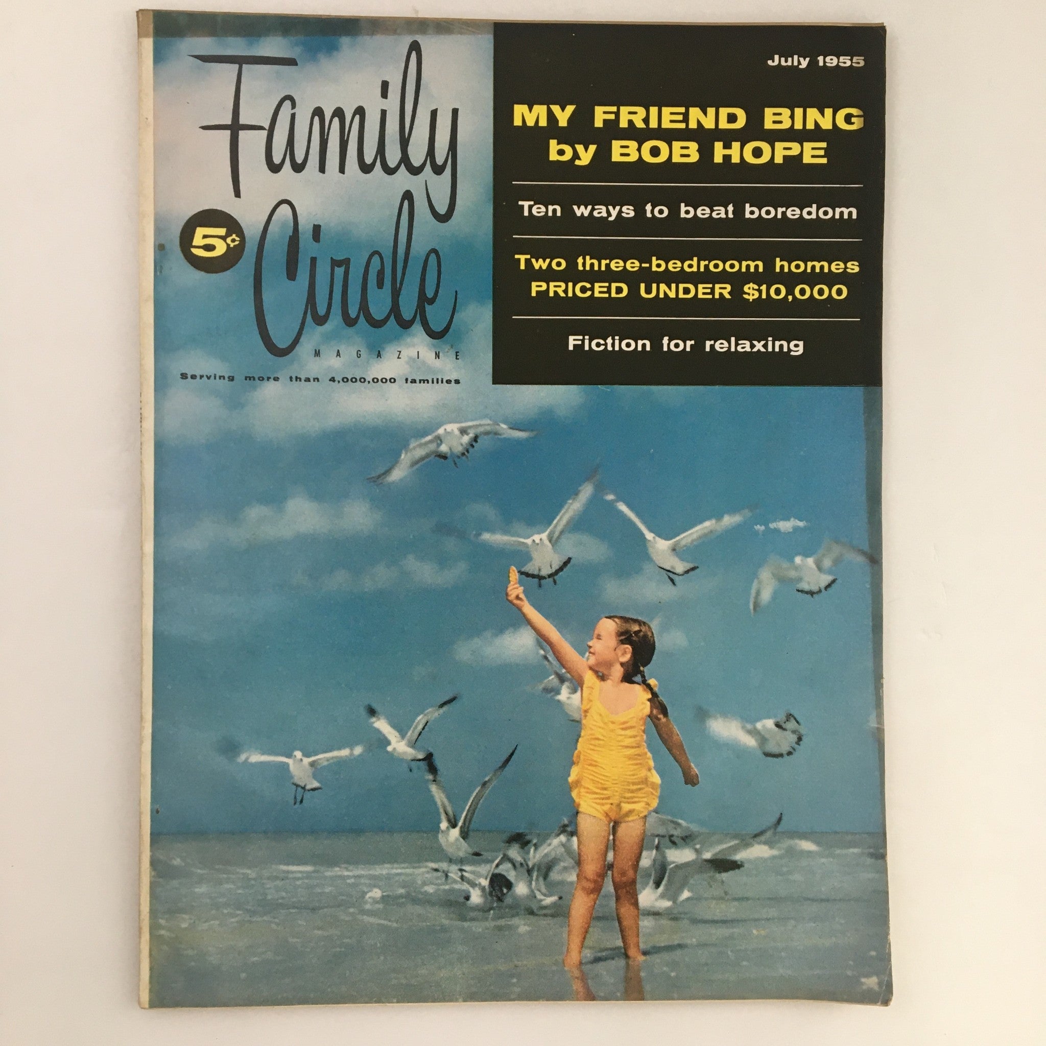 Family Circle Magazine July 1955 My Friend Bing by Bob Hope No Label