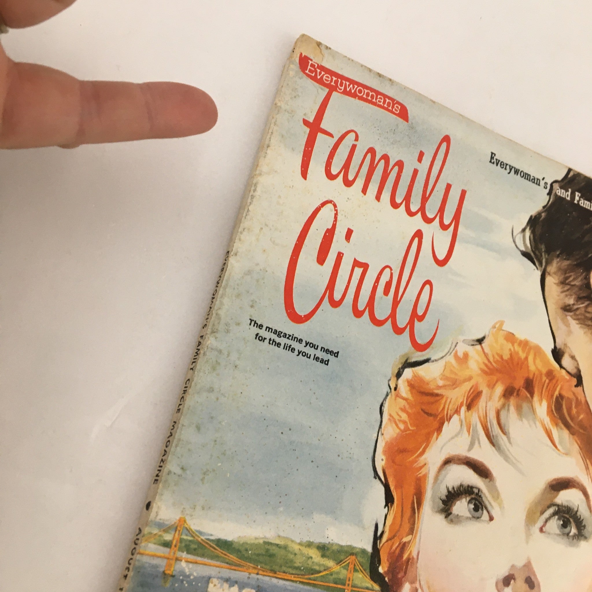 Family Circle Magazine August 1958 Adela Rogers St. John's Fiction No Label