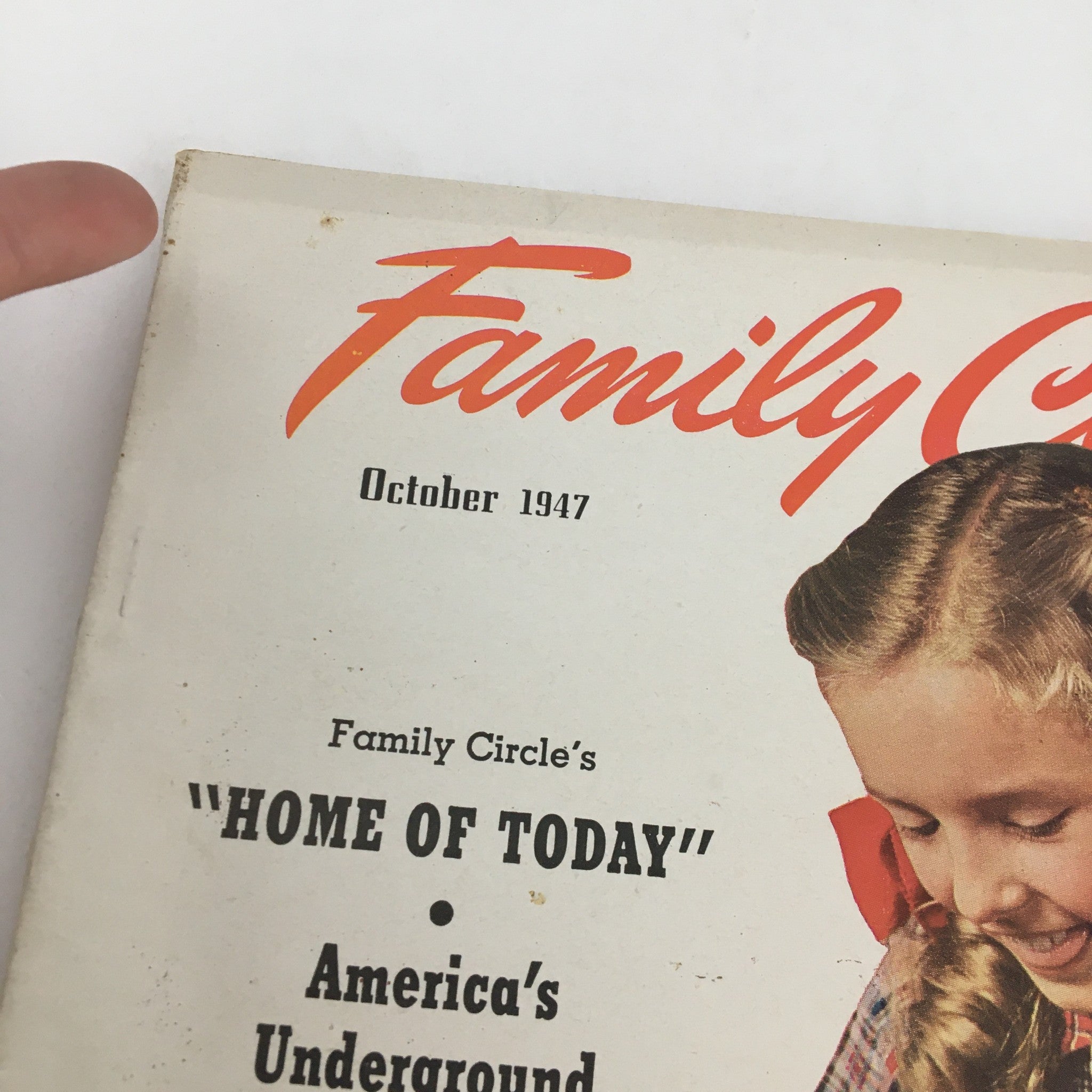 Family Circle Magazine October 1947 America's Underground Wonderlands No Label