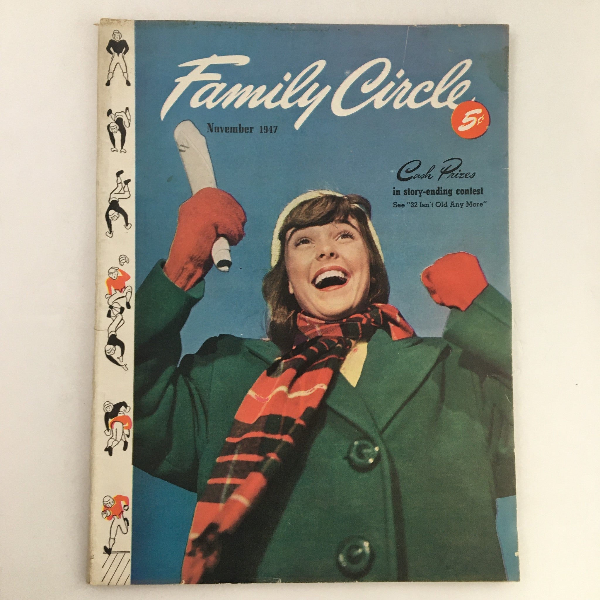 Family Circle Magazine November 1947 Cash Prize Story-Ending Contest No Label