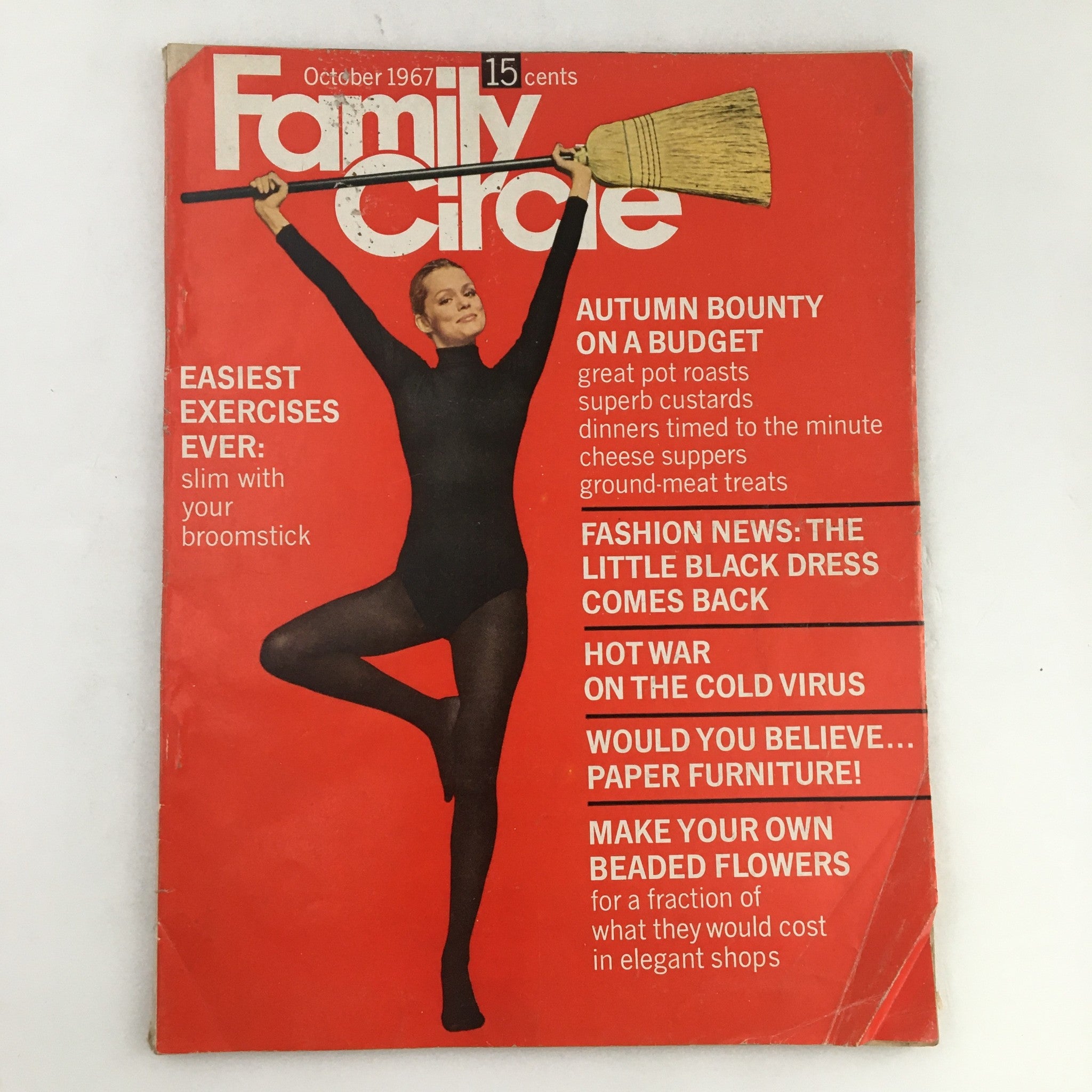 Family Circle Magazine October 1967 The Little Black Dress Comes Back No Label