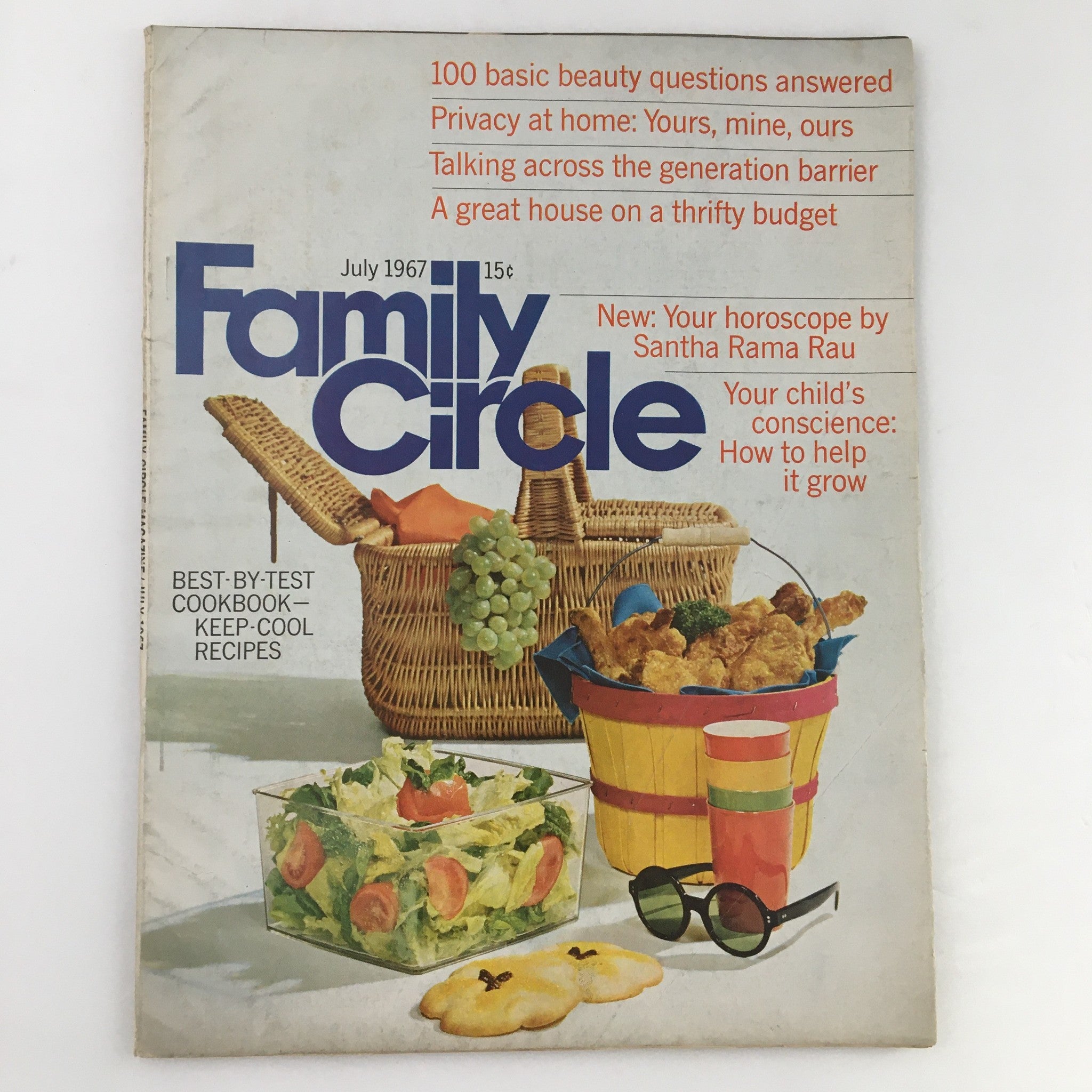 Family Circle Magazine July 1967 A Great House on a Thrifty Budget No Label