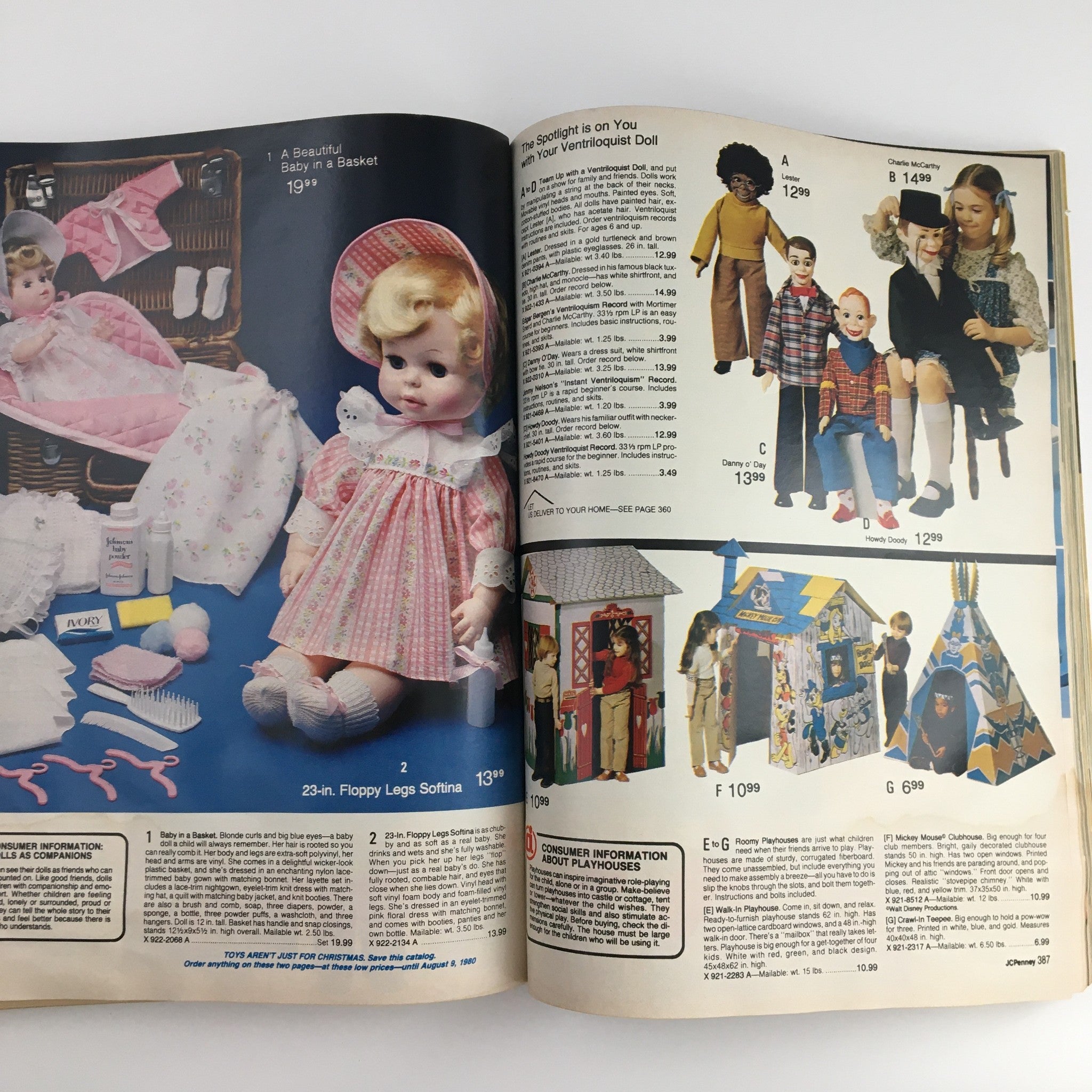 1979 The JCPenney Christmas Toys Prices Catalog