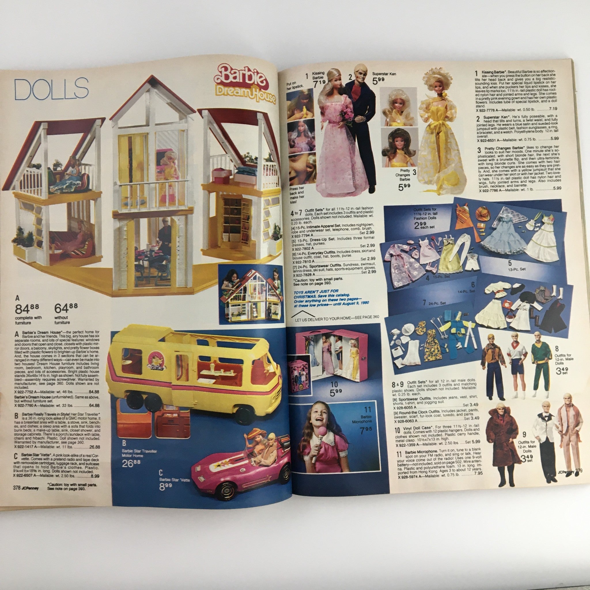 1979 The JCPenney Christmas Toys Prices Catalog