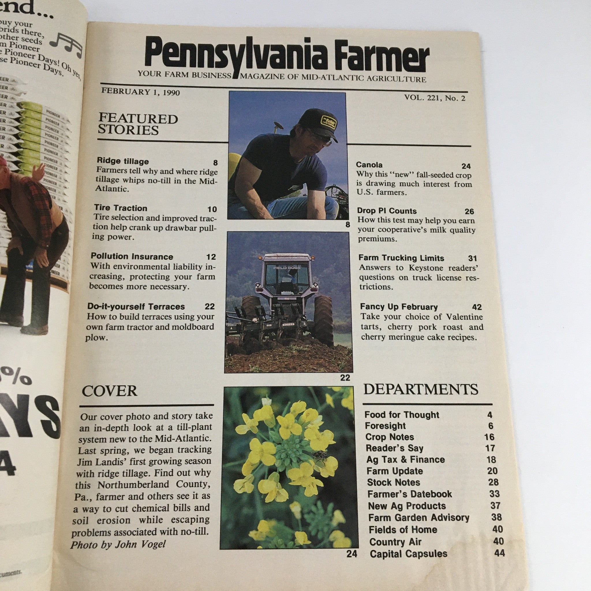 Pennsylvania Farmer Magazine February 1 1990 Ridge-Till Planting An Option