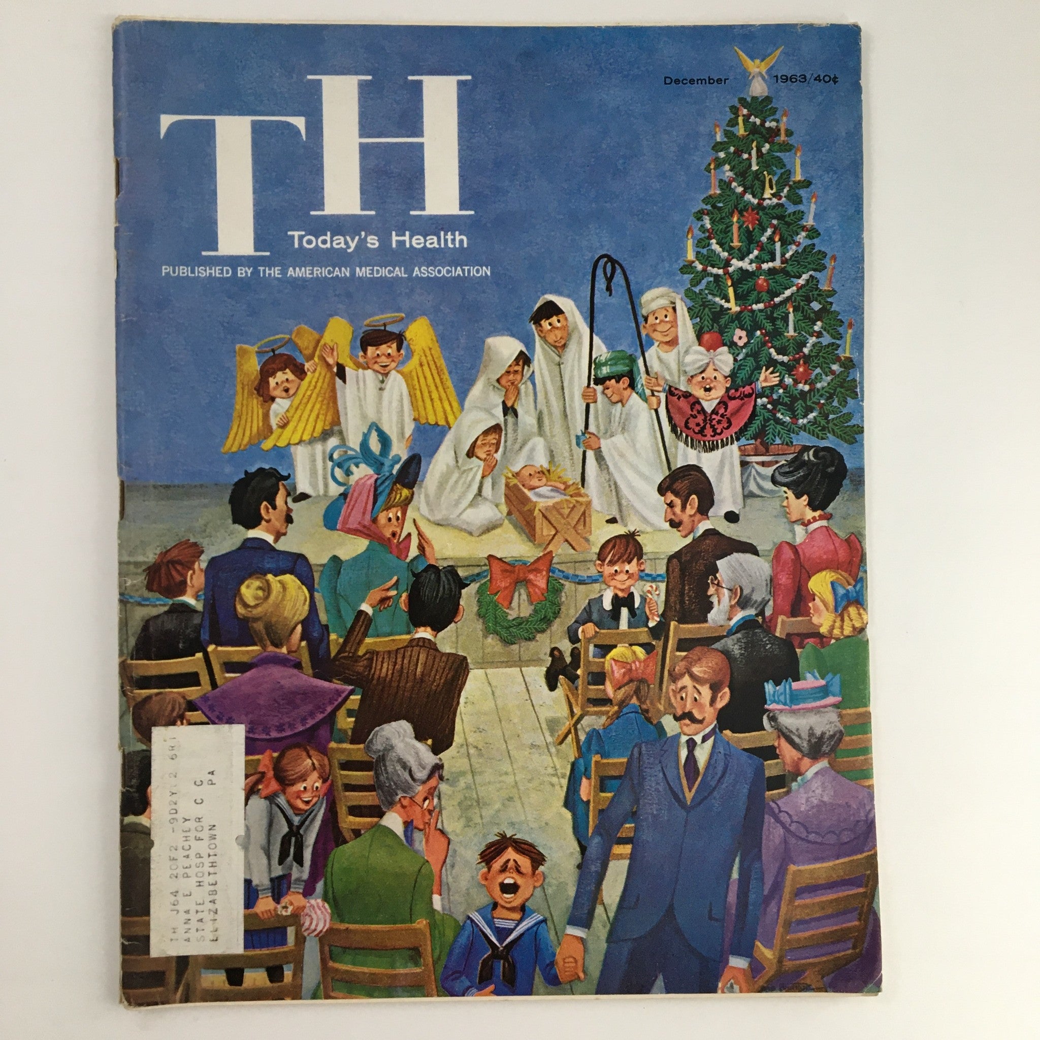 Today's Health Magazine December 1963 Papa's Disappearing Christmas Tree