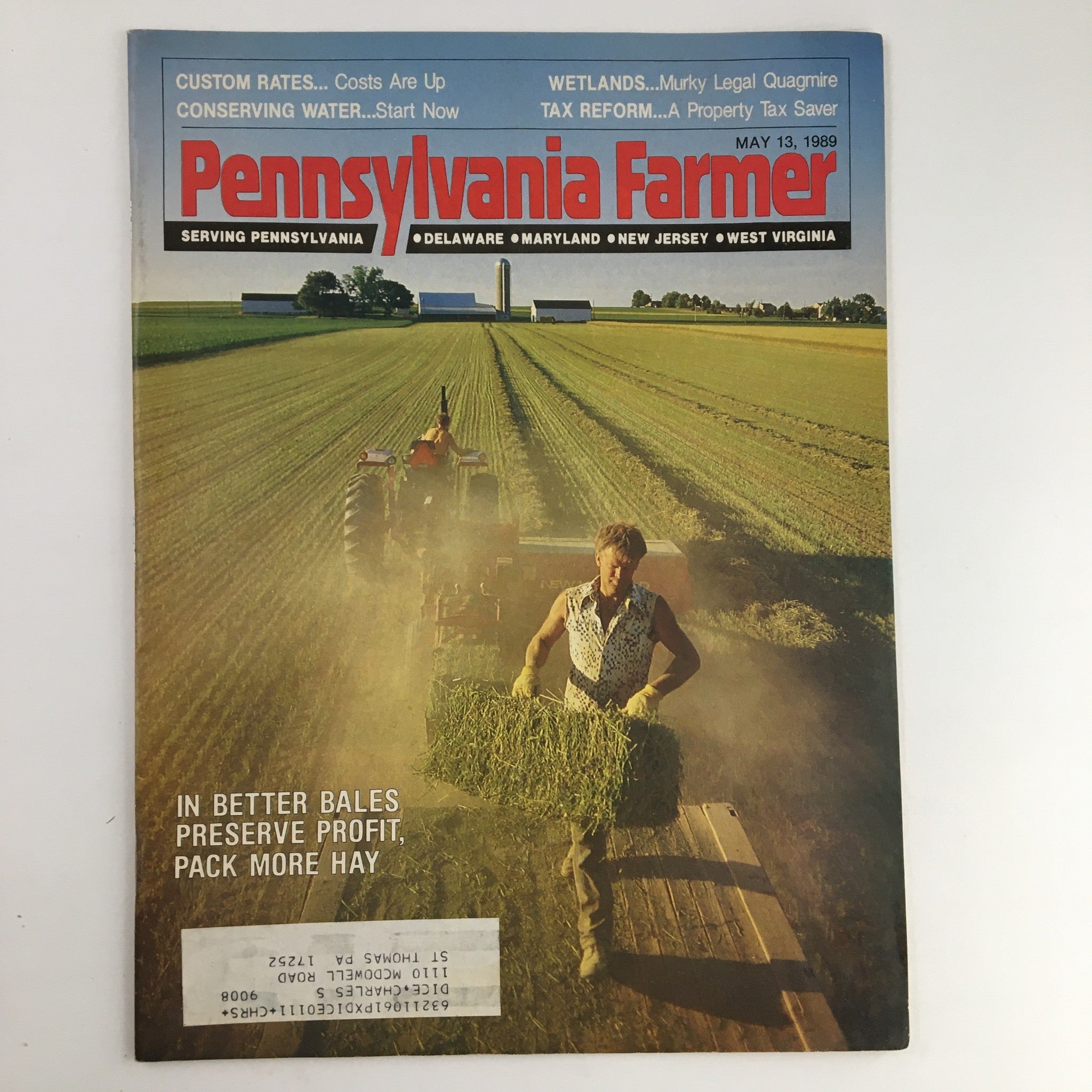 Pennsylvania Farmer Magazine May 13 1989 In Better Bales Preserve Profit