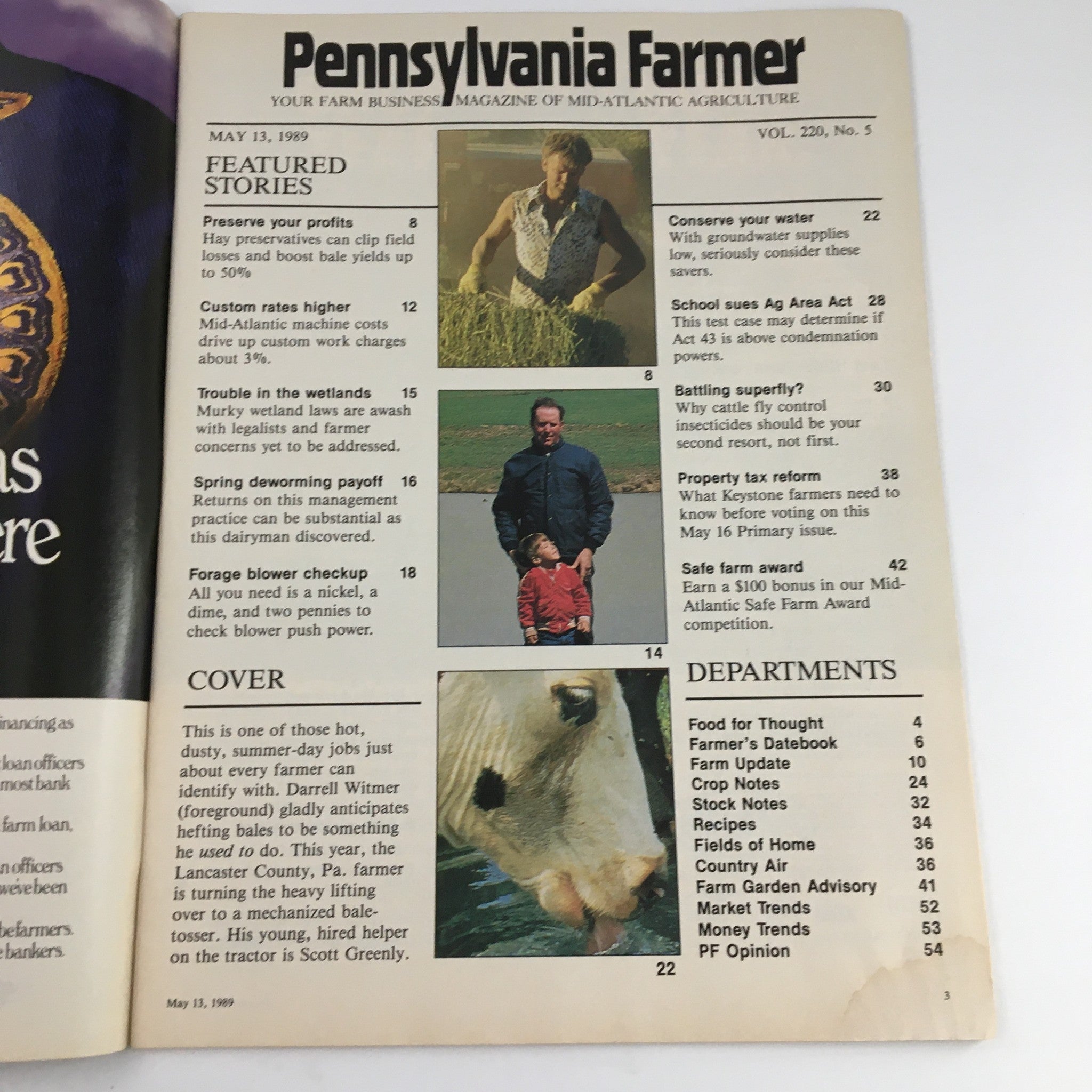 Pennsylvania Farmer Magazine May 13 1989 In Better Bales Preserve Profit