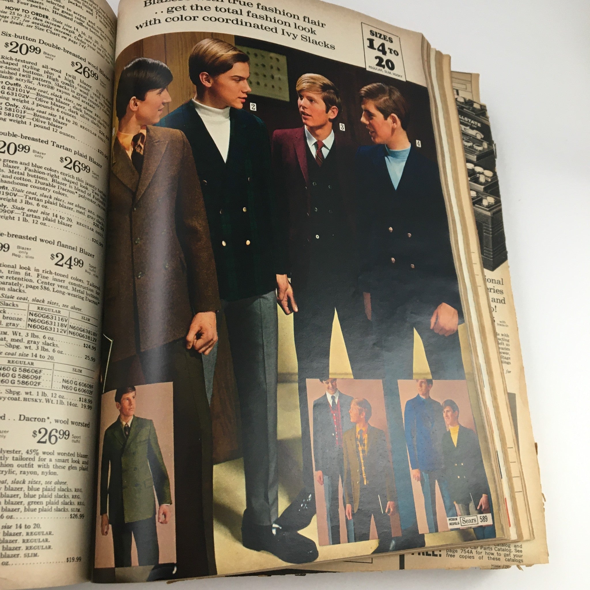 1969 Sears Fall and Winter Fashion Price Guide Catalog