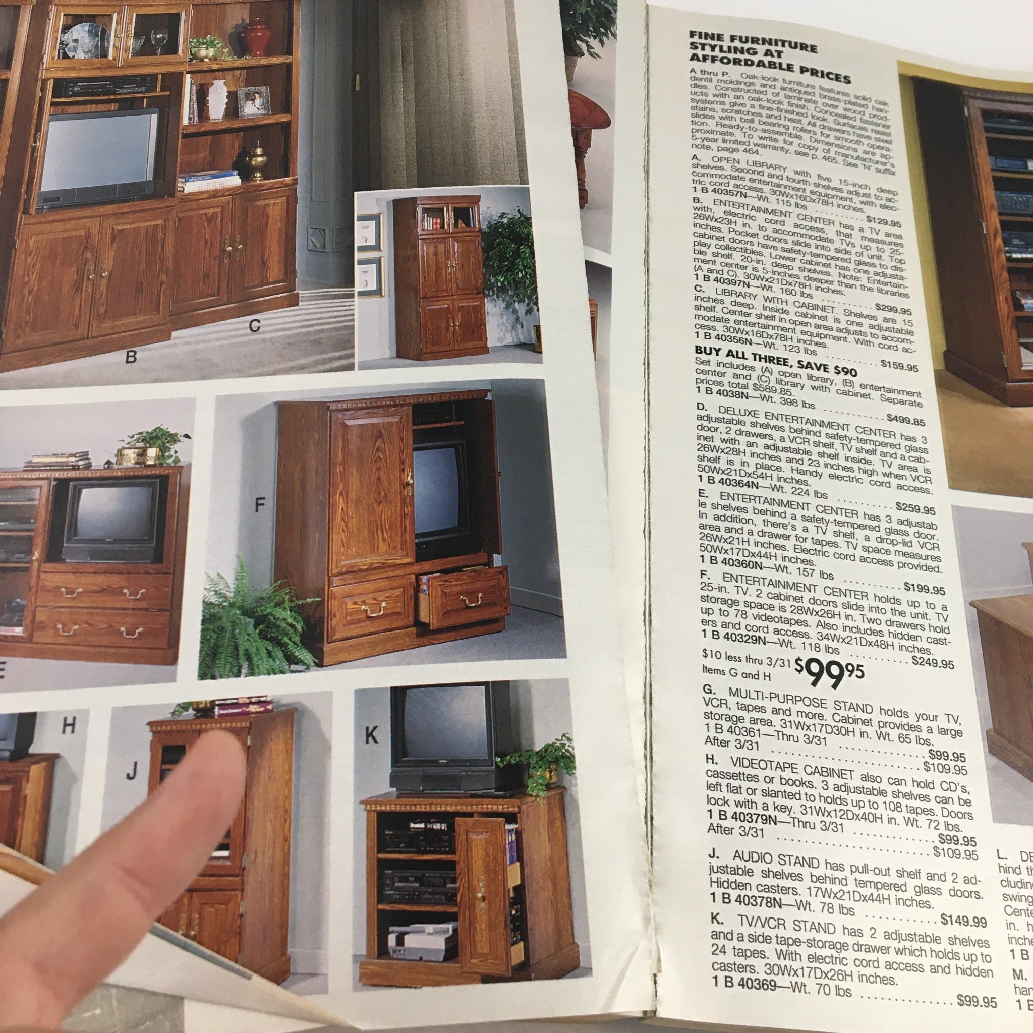 1992 Sears Annual Sports Price Guide Catalog