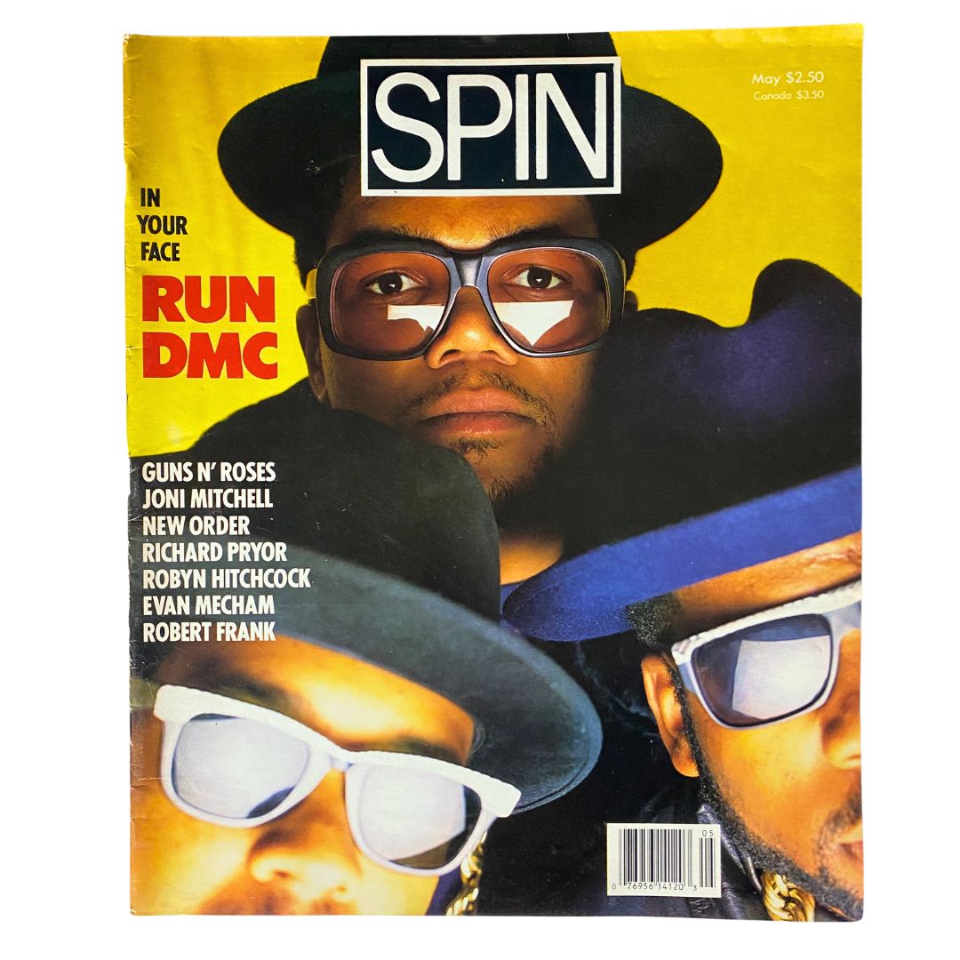 VTG Spin Magazine May 1988 Vol 4 No. 2 Run DMC, Guns N' Roses No Label