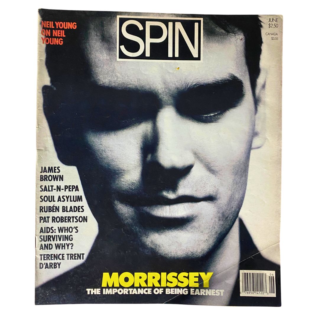 VTG Spin Magazine June 1988 Vol 4 No. 3 Morrissey, James Brown No Label