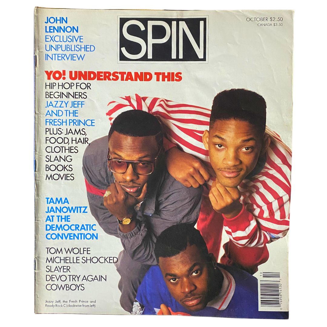 VTG Spin Magazine October 1988 Vol 4 No. 7 Jazzy Jeff, Will Smith No Label