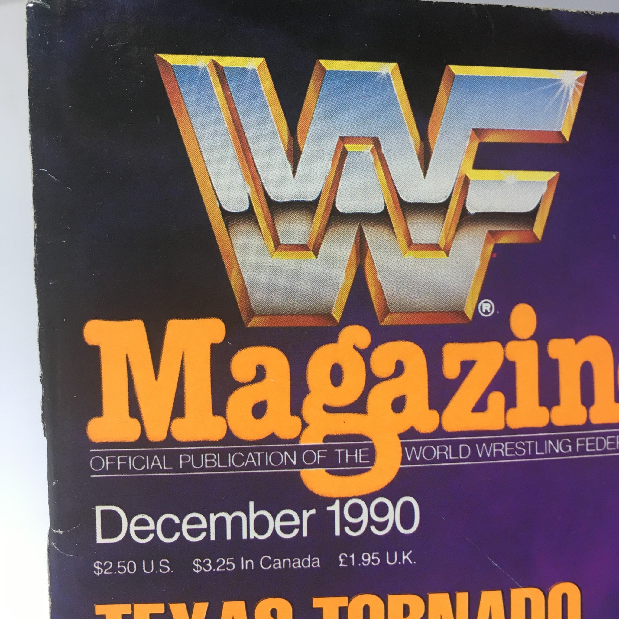 WWF Magazine: Texas Tornado - Survivor Series -  December 1990