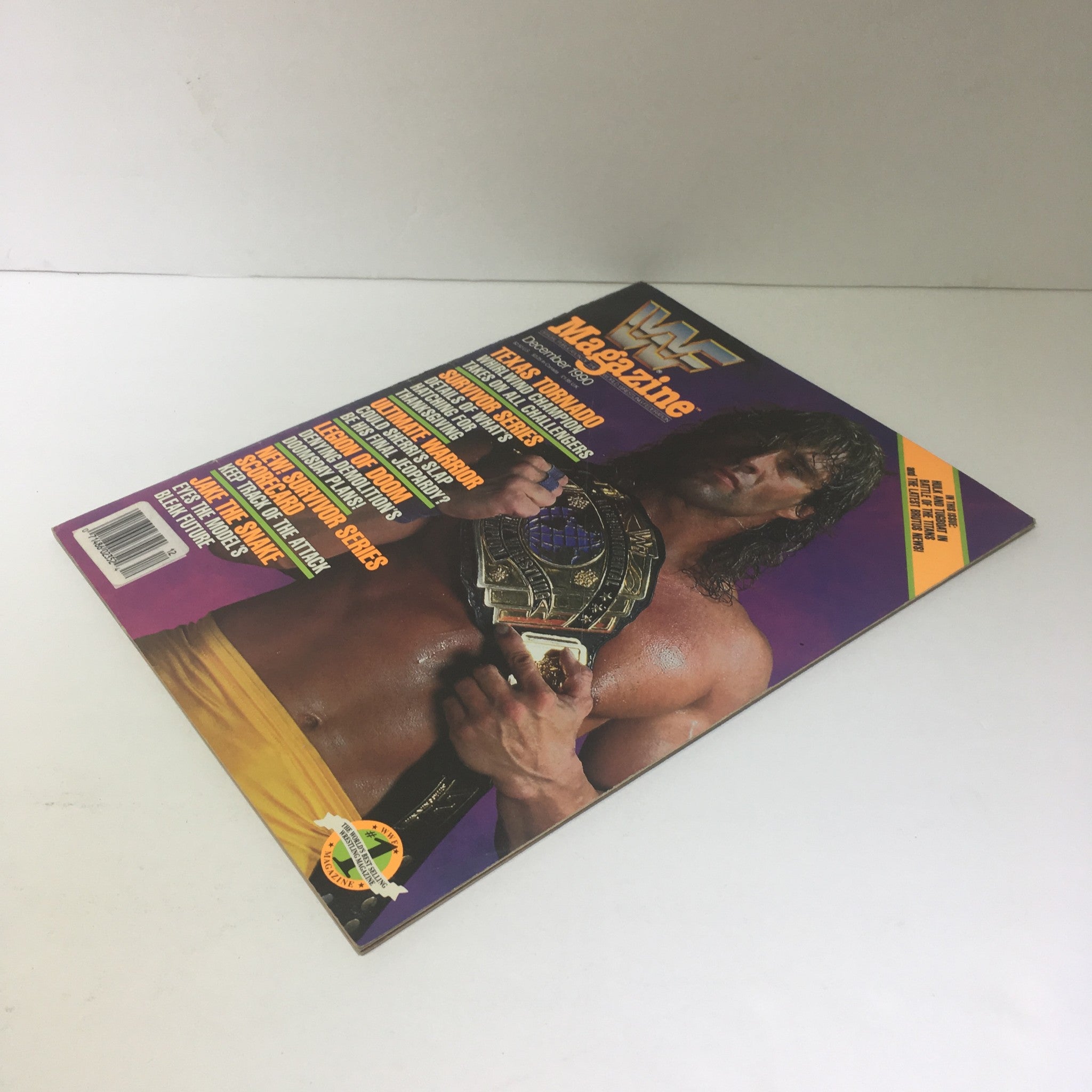 WWF Magazine: Texas Tornado - Survivor Series -  December 1990